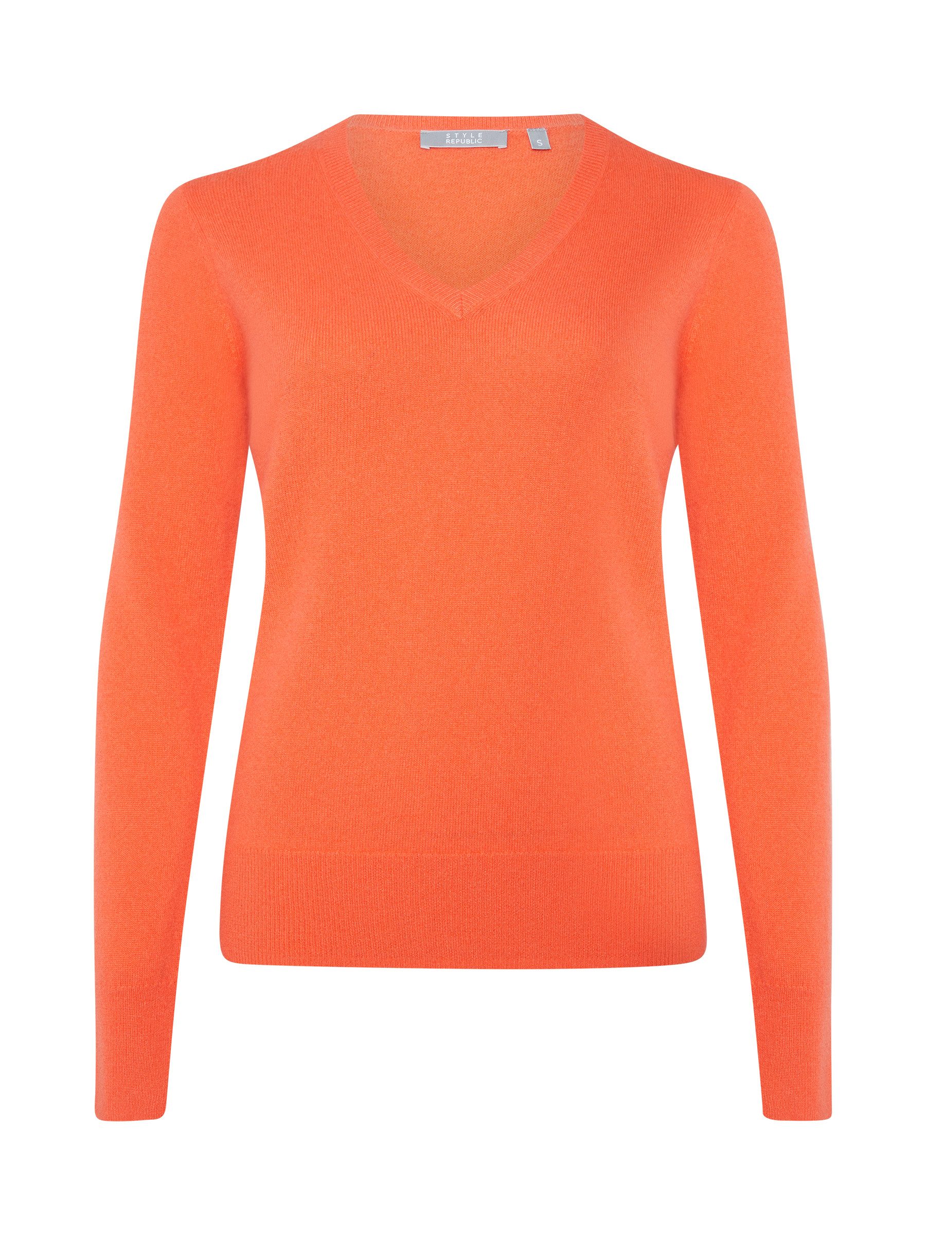Style & Republic Kaschmirpullover Kaschmirpullover V-Neck Kaschmirpullover V-Neck