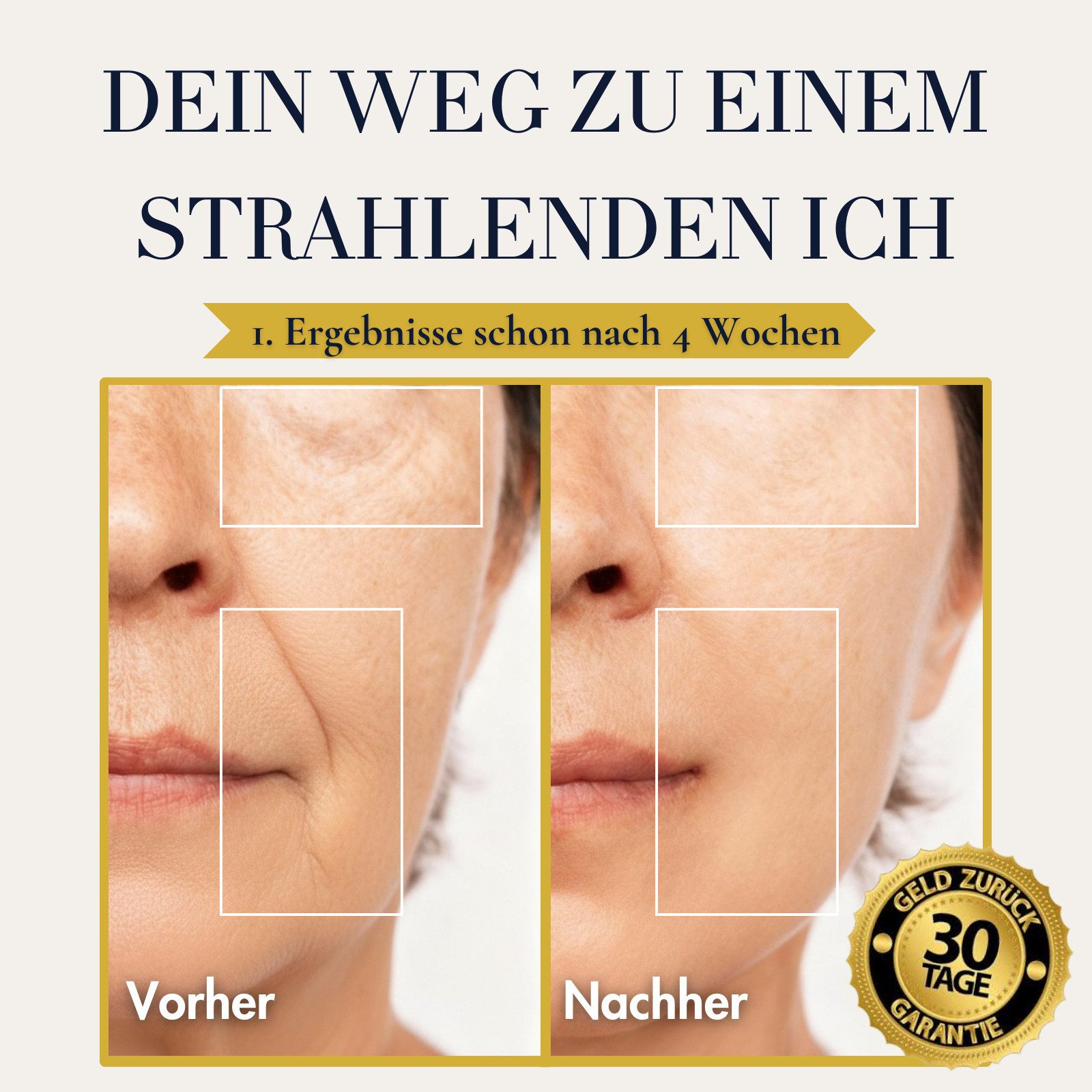BeautiQ Gesichtsmassagegerät [Preissieger] Beauty Prestige Anti-Aging, Faltenwunder, 4-in-1-Technologie für jugendliche Haut: LED, Vibration, Wärme & Kälte – Bild 5 von 5
