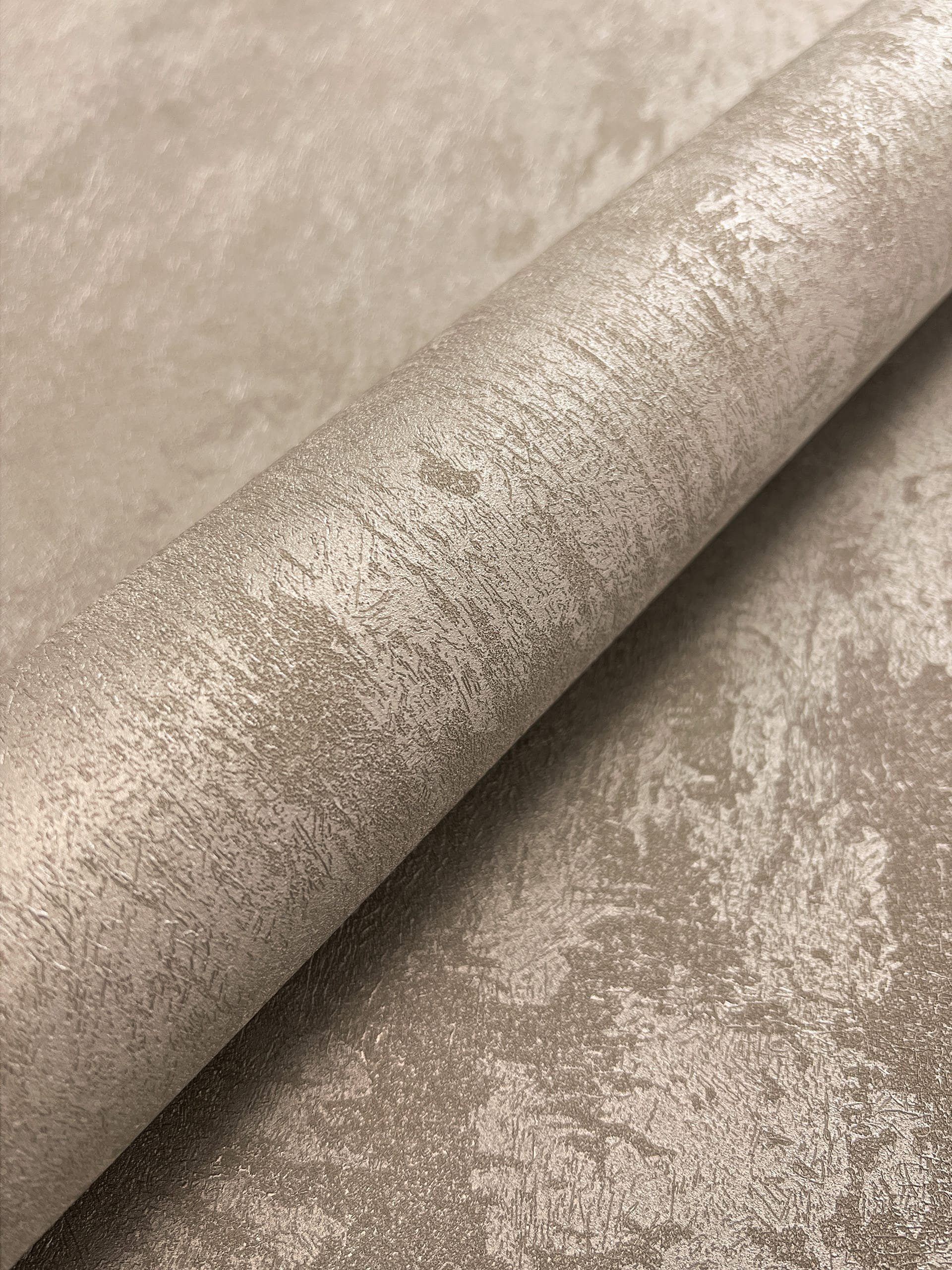 Newroom Vliestapete Kitron Taupe Tapete Glanztapete Beton,Zement,Putz-Optik günstig online kaufen