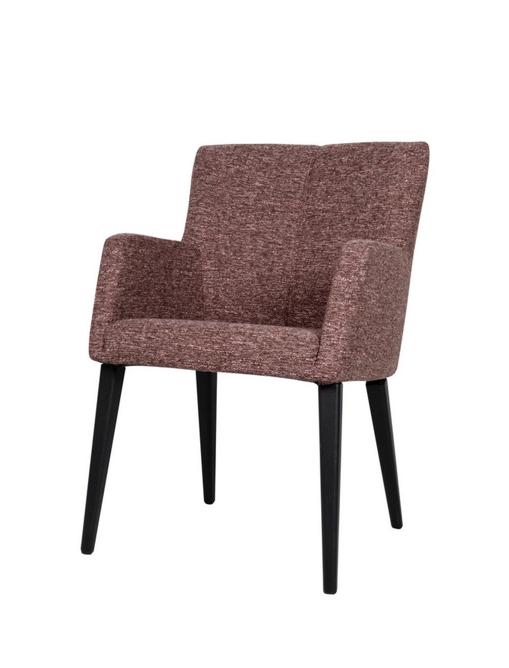 Tischhelden Armlehnstuhl Armlehnstuhl Jacelyn Stoff rot meliert