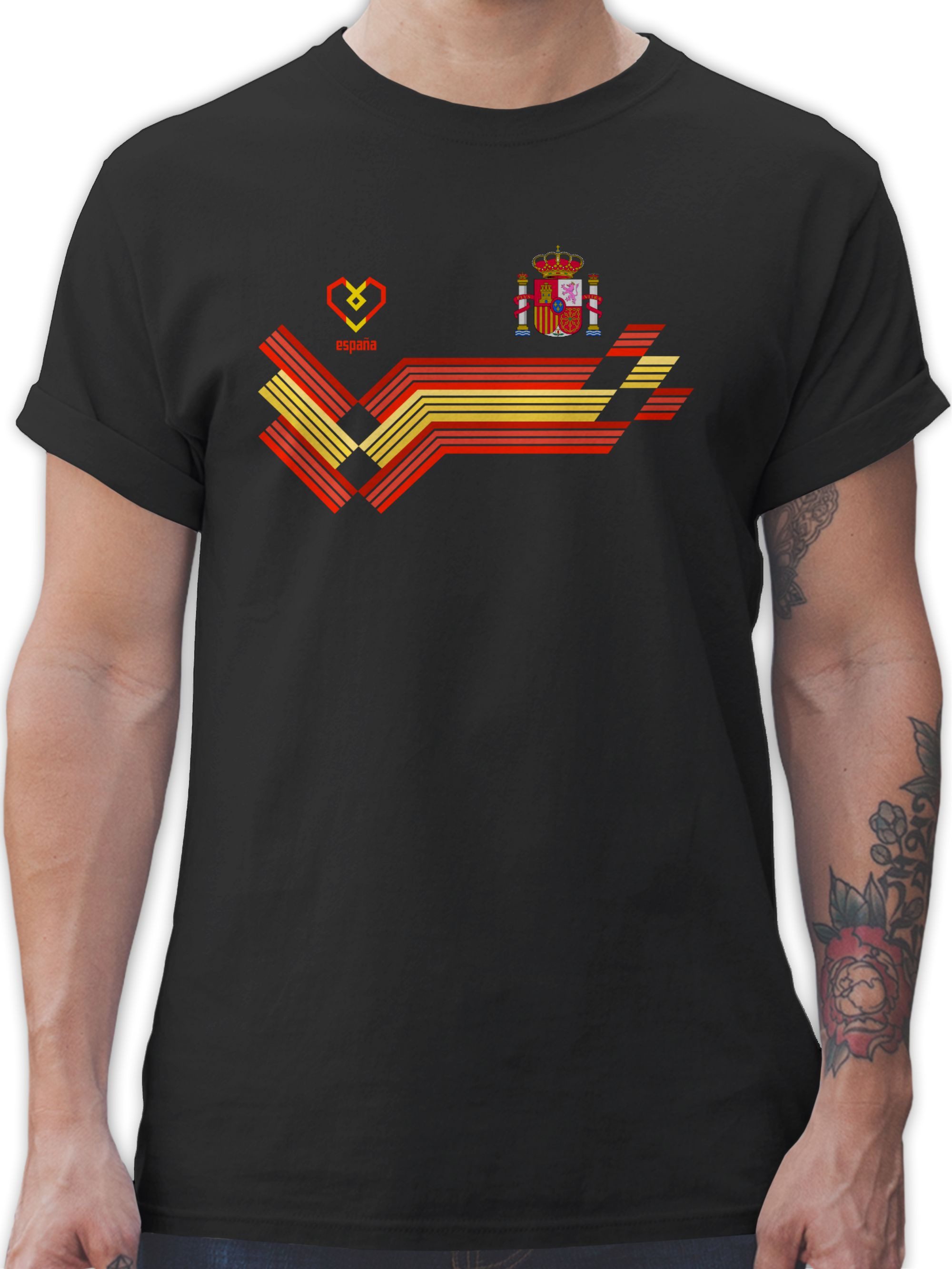 Shirtracer T-Shirt Espana Fanartikel EM, Spanien günstig online kaufen