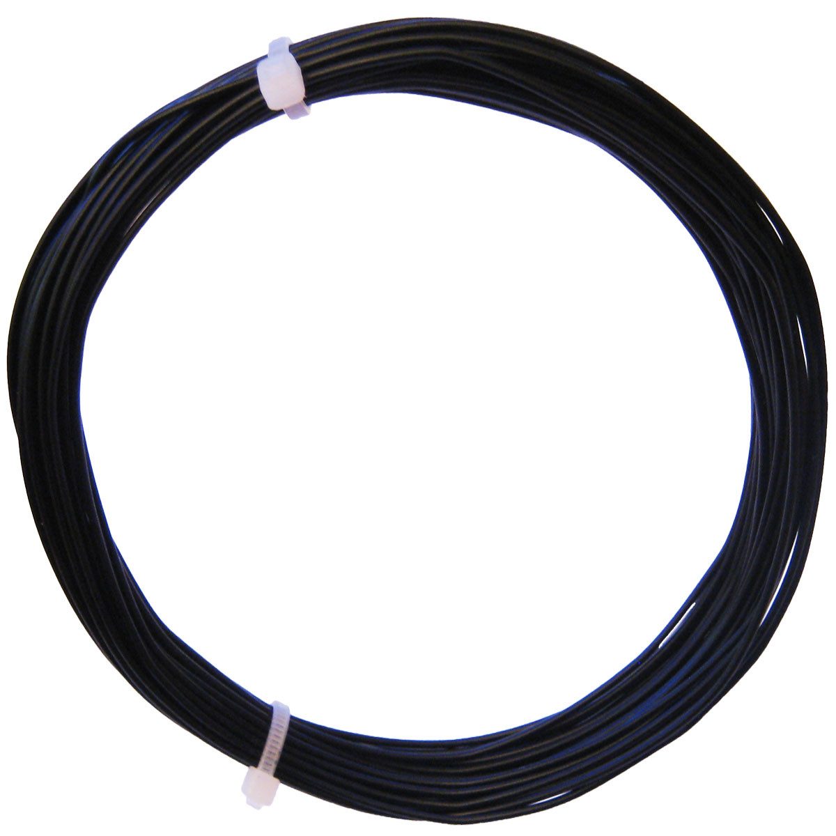 world-trading-net 10m Litze flexibel schwarz 0,25mm² - Ø1,3mm Elektro-Kabel