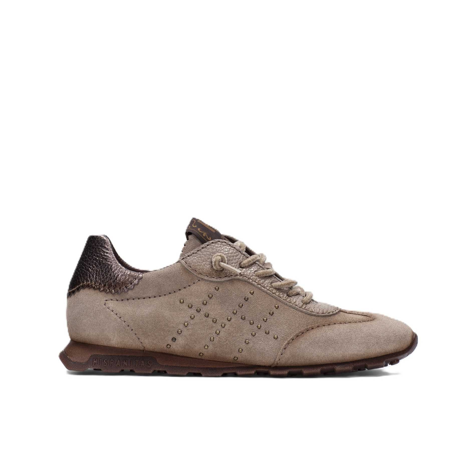 Hispanitas Hispanitas Damen Schnürschuh - HI264964-C007 in beige Schnürschuh