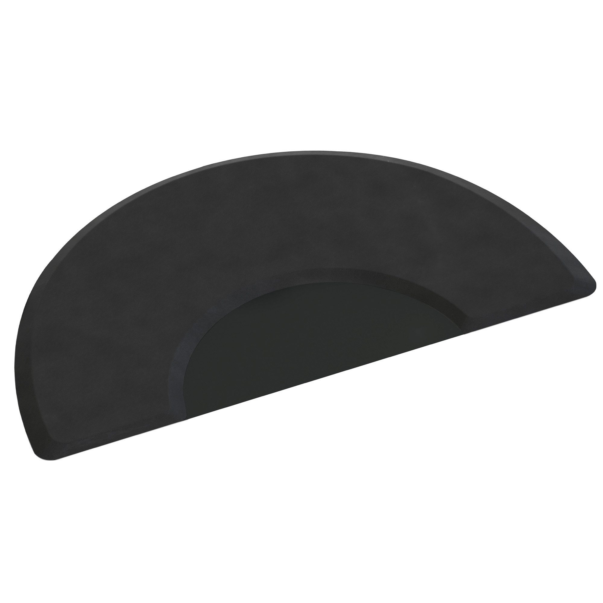 Barberpub Antirutschmatte BarberPub Anti-Ermüdungsmatte für Friseure Barbershop M122 (Schwarz), ergonomisch, mattschwarz, aus PU und PVC