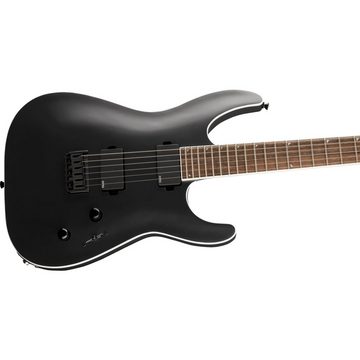 Jackson E-Gitarre, X Series Soloist SLA6 DX Baritone LRL Satin Black - E-Gitarre