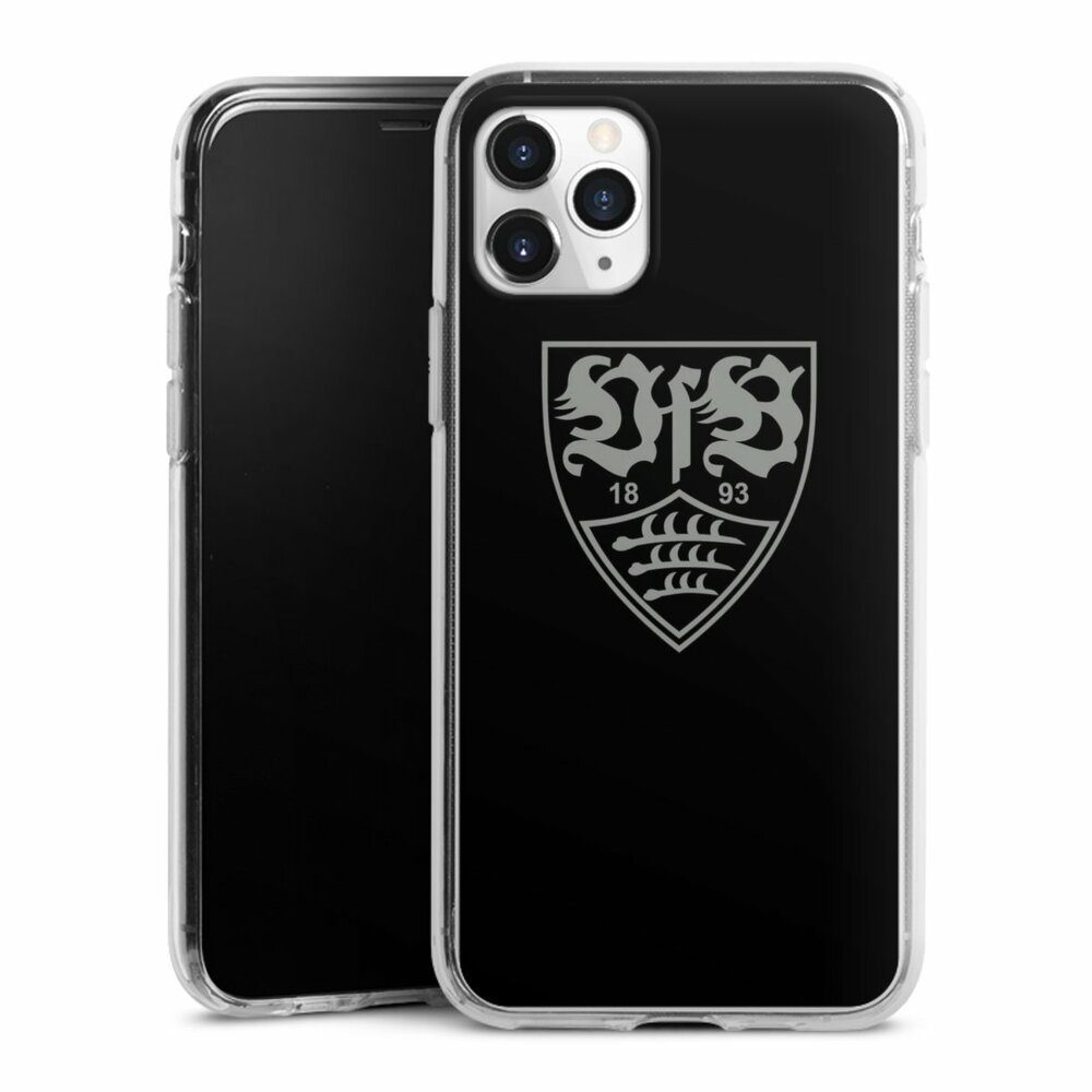 DeinDesign Handyhülle »Offizielles Lizenzprodukt VfB Stuttgart Bundesliga«,  Apple iPhone 11 Pro Silikon Hülle Bumper Case Handy Schutzhülle