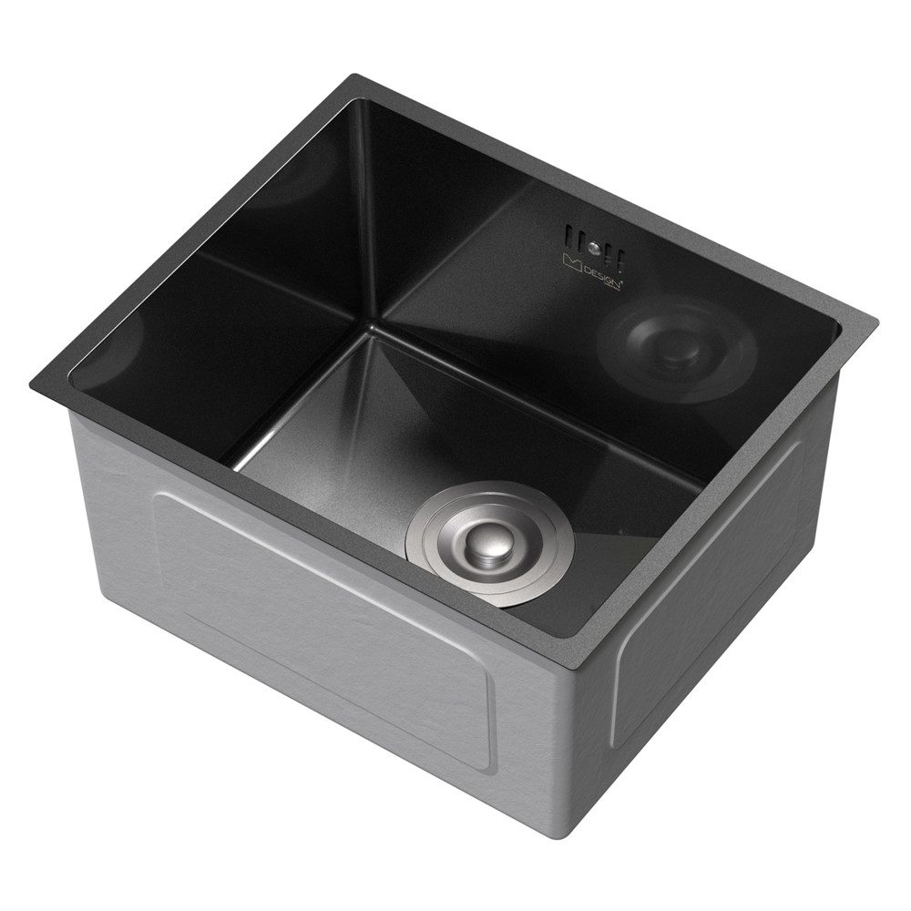 ML-DESIGN Küchenspüle Spülbecken aus Edelstahl, mit Ab- und Überlaufgarnitu günstig online kaufen