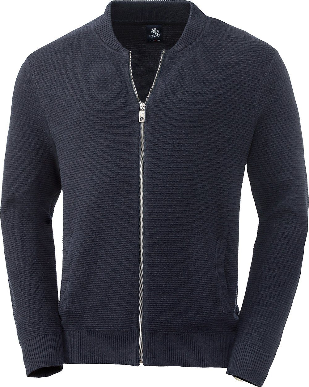 Otto Kern Strickjacke in Unifarbe