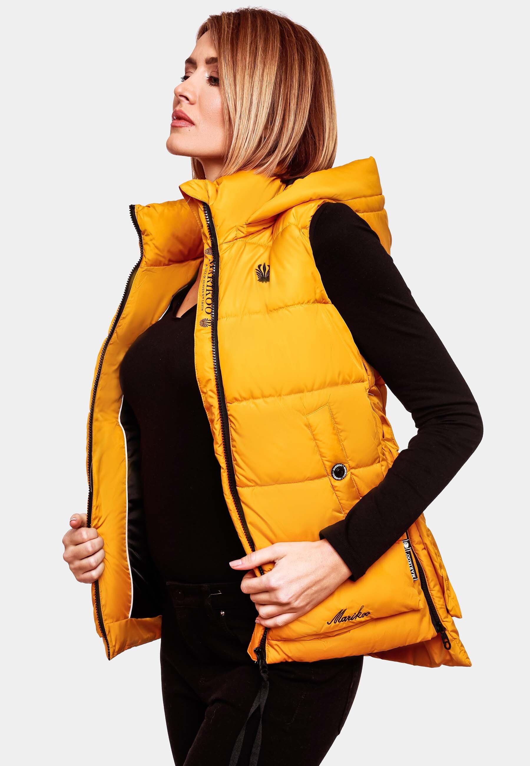 Marikoo Steppweste "Zarinaa", mit vier seitlichen Taschen günstig online kaufen