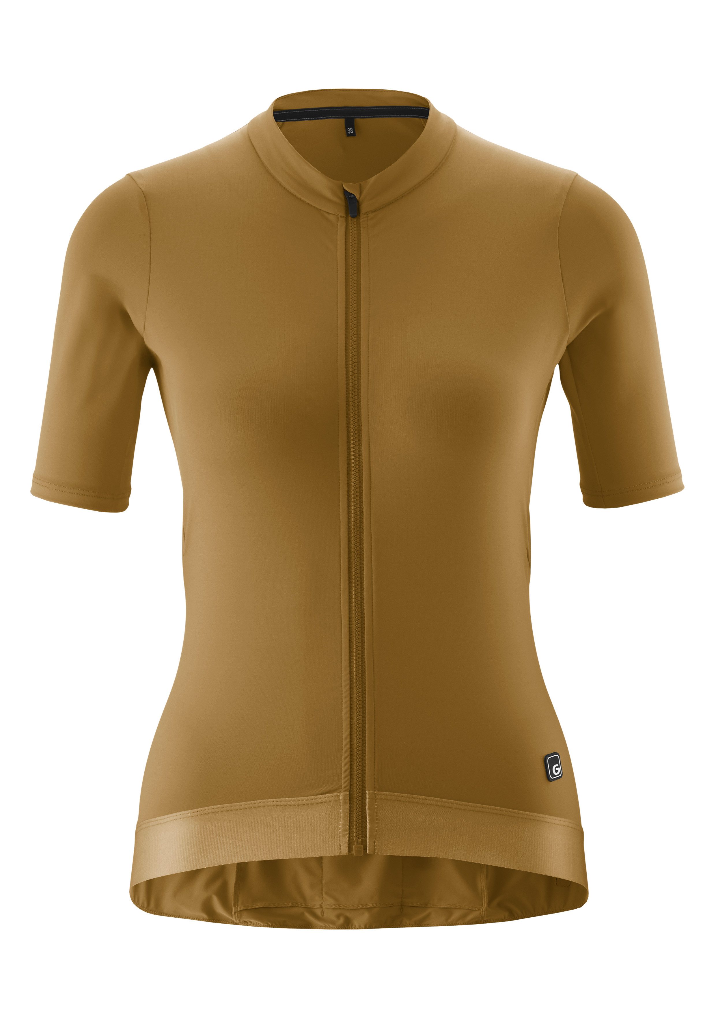 Gonso Radtrikot Road Jersey W Damen Fahrradtrikot kurzarm, Full-Zip Trikot, Rückentasche, Slim Fit