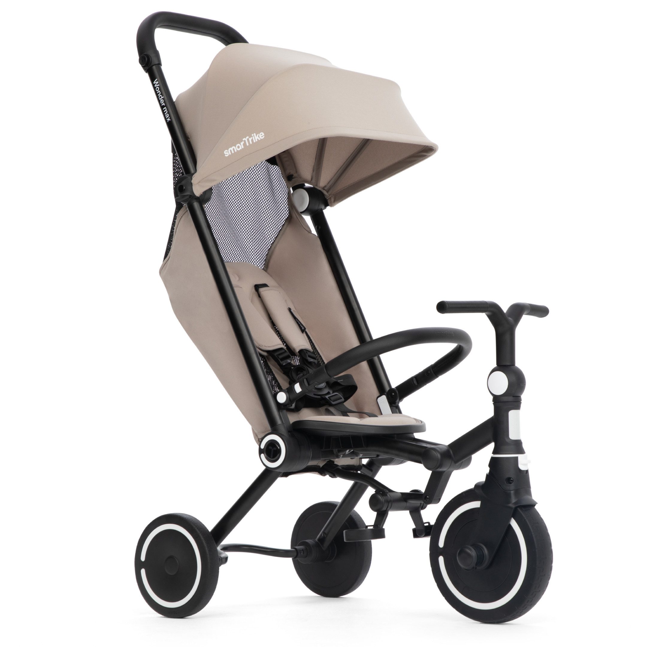 smarTrike® Dreirad Wonder Max, leichter Aluminiumrahmen, 3-stufiges Sonnendach
