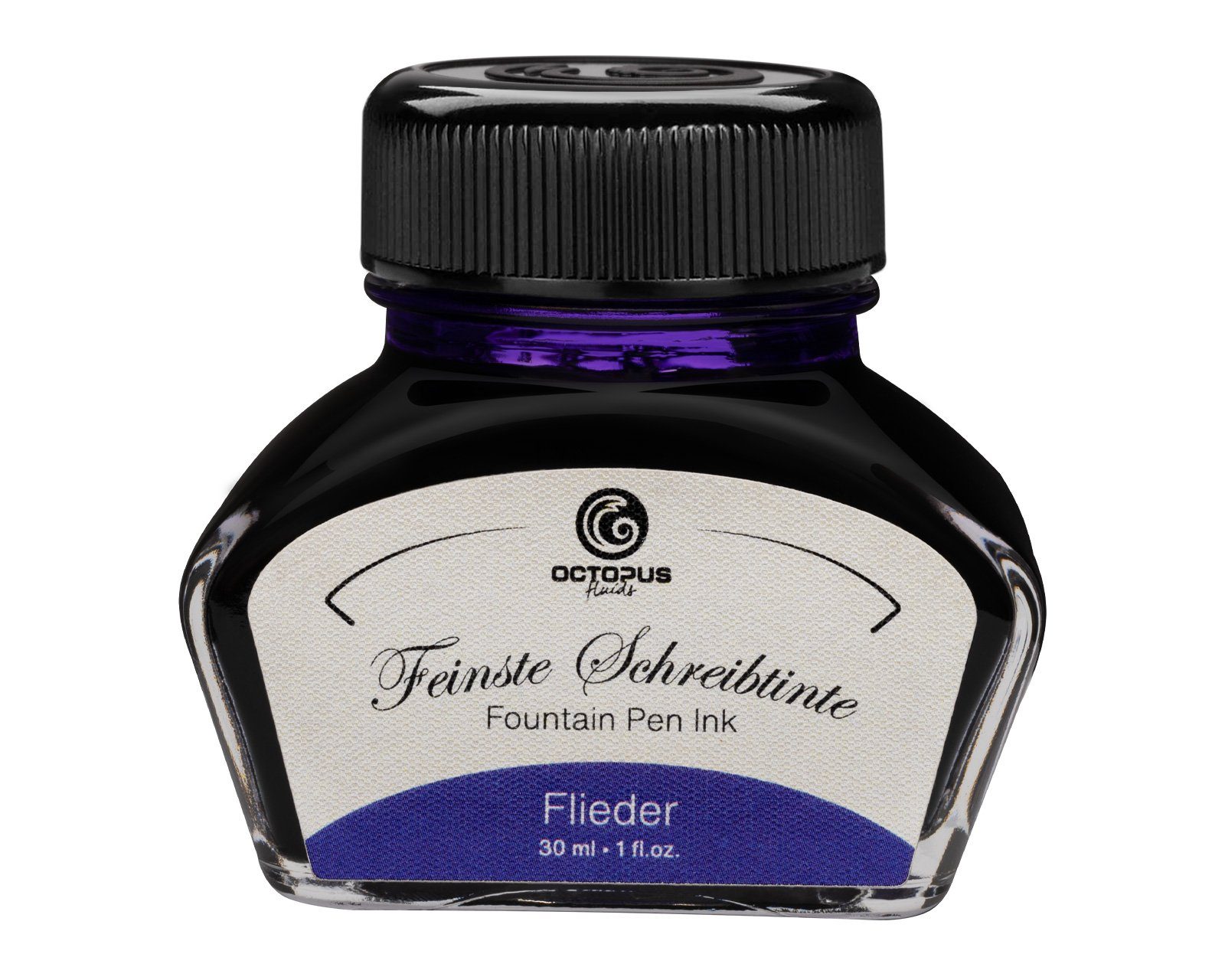 OCTOPUS Fluids Füllhaltertinte, Schreibtinte im Tintenglas Flieder 30ml Tintenglas (Set, 0-tlg)