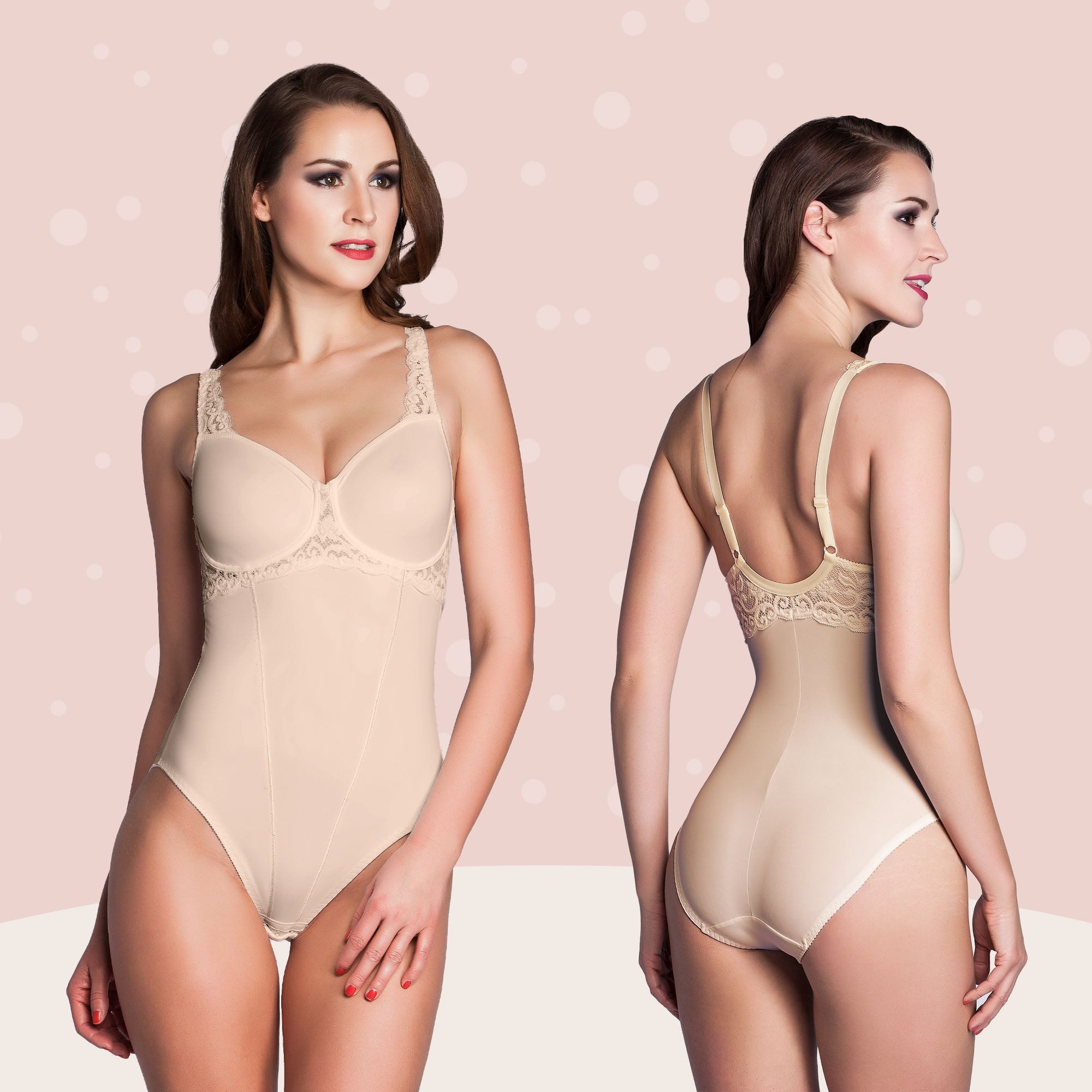Miss Perfect Body 5589 Figurformender Minimizer Funktionsbody mit Spitze