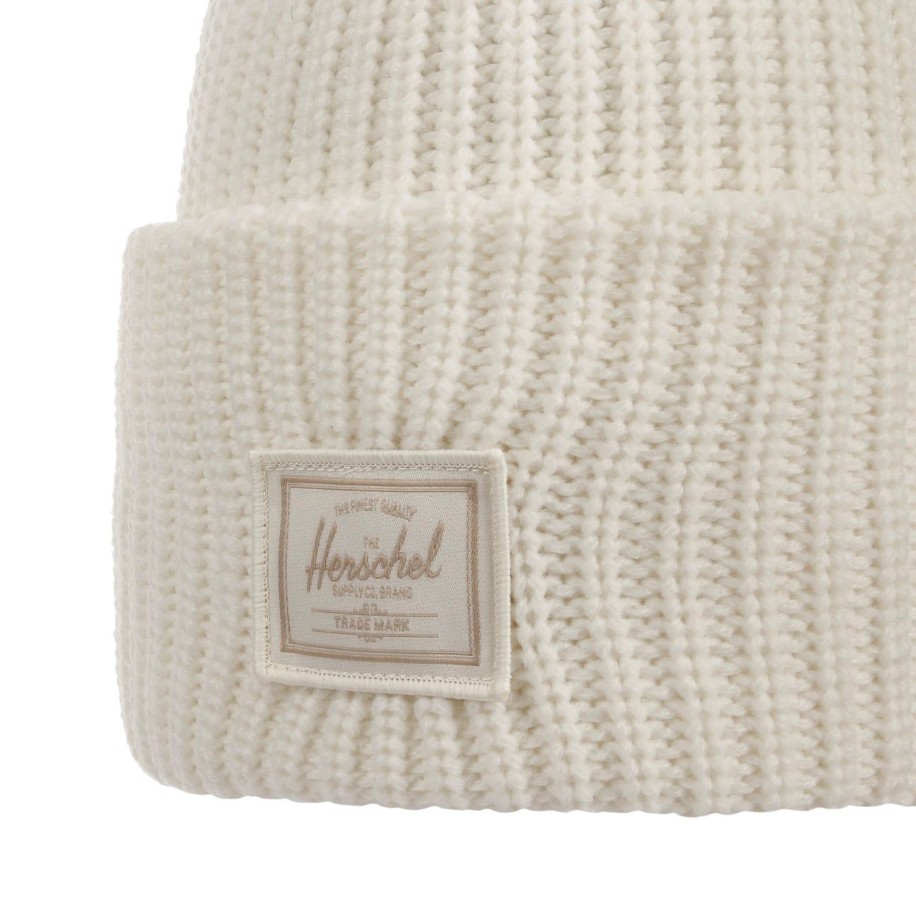 Herschel Beanie (1-St) Strickmütze mit Umschlag