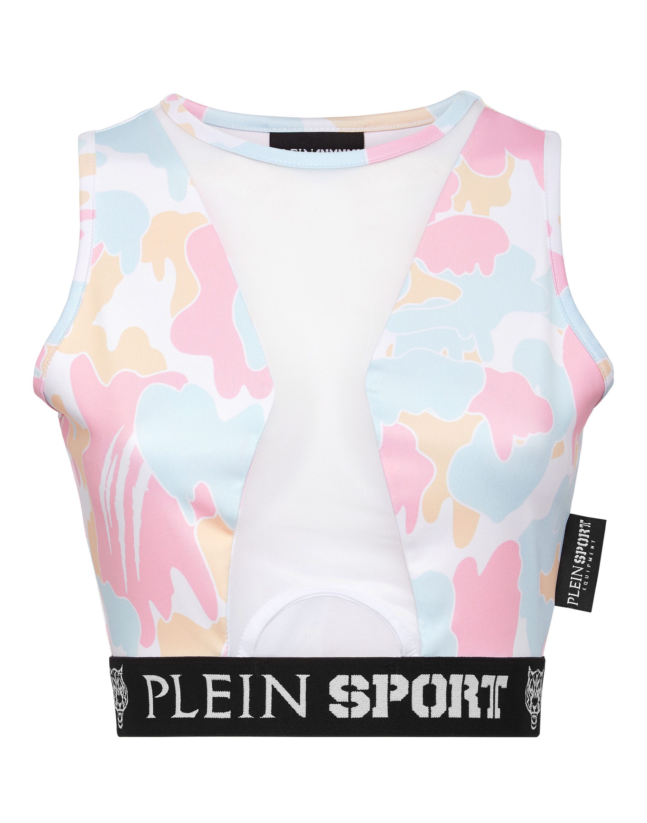 PLEIN SPORT Lauftop Camouflage
