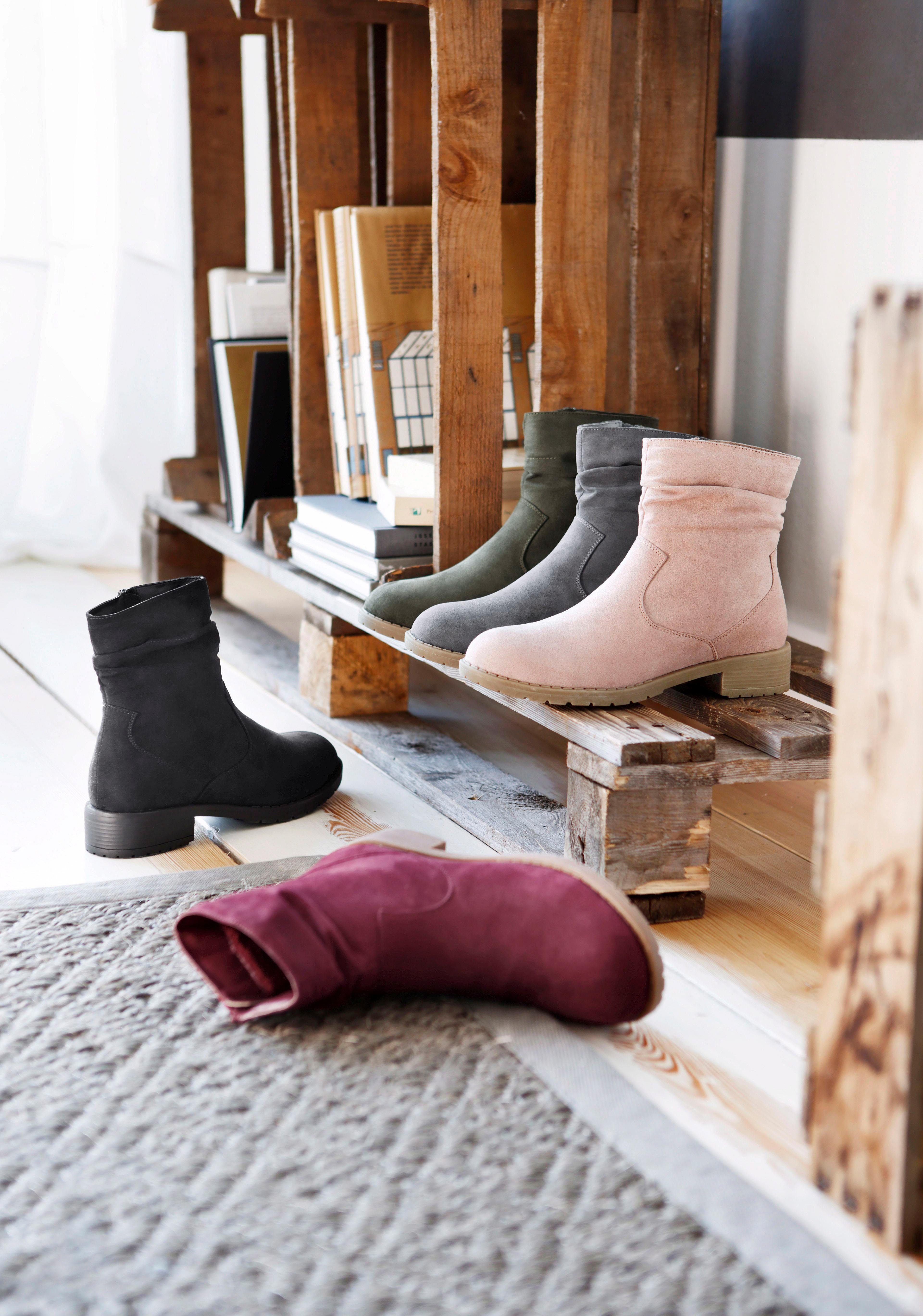 Winterstiefelette grau Casual-Look CITY WALK im