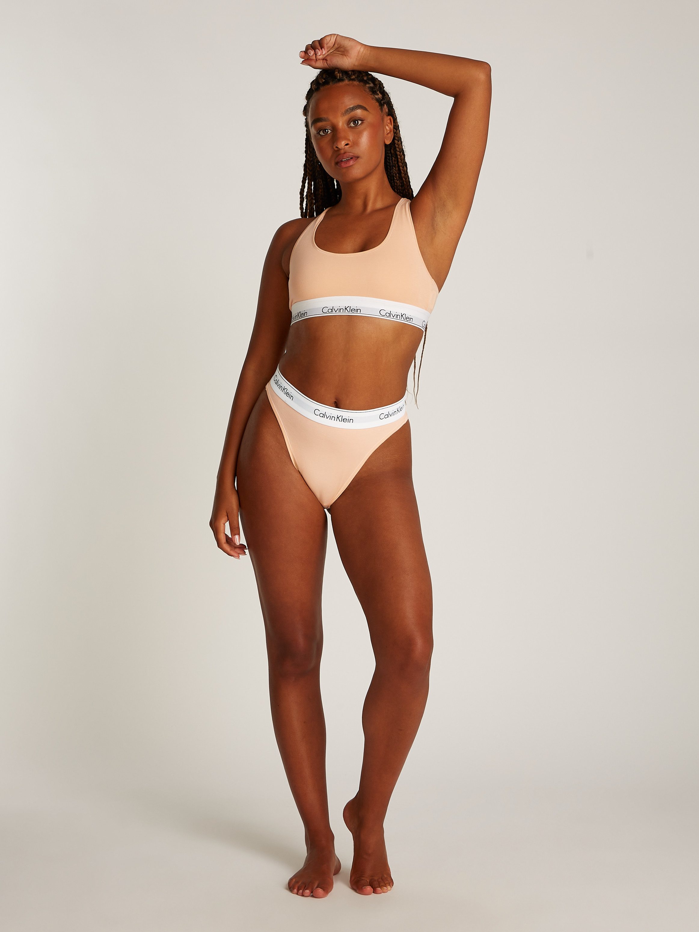 Calvin Klein Underwear Slip HIGH LEG BIKINI SLIP mit hohem Beinausschnitt