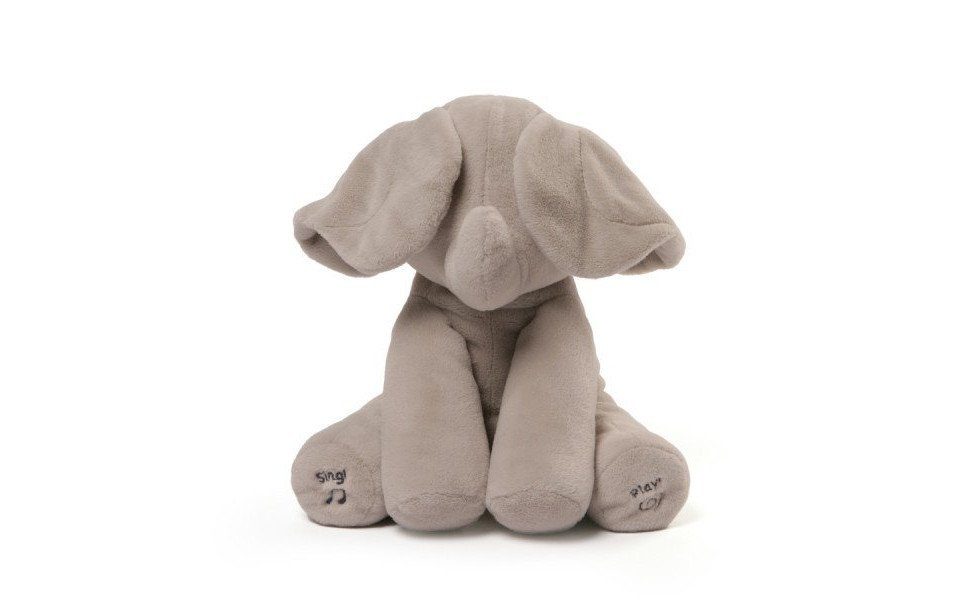 Gund Plüschfigur Flappy, der singende und sprechende Elefant (30cm)