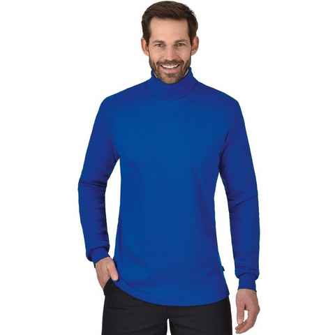 Trigema Rollkragenshirt TRIGEMA Langarm Ski- und Sport-Rollkragenpullover (1-tlg)