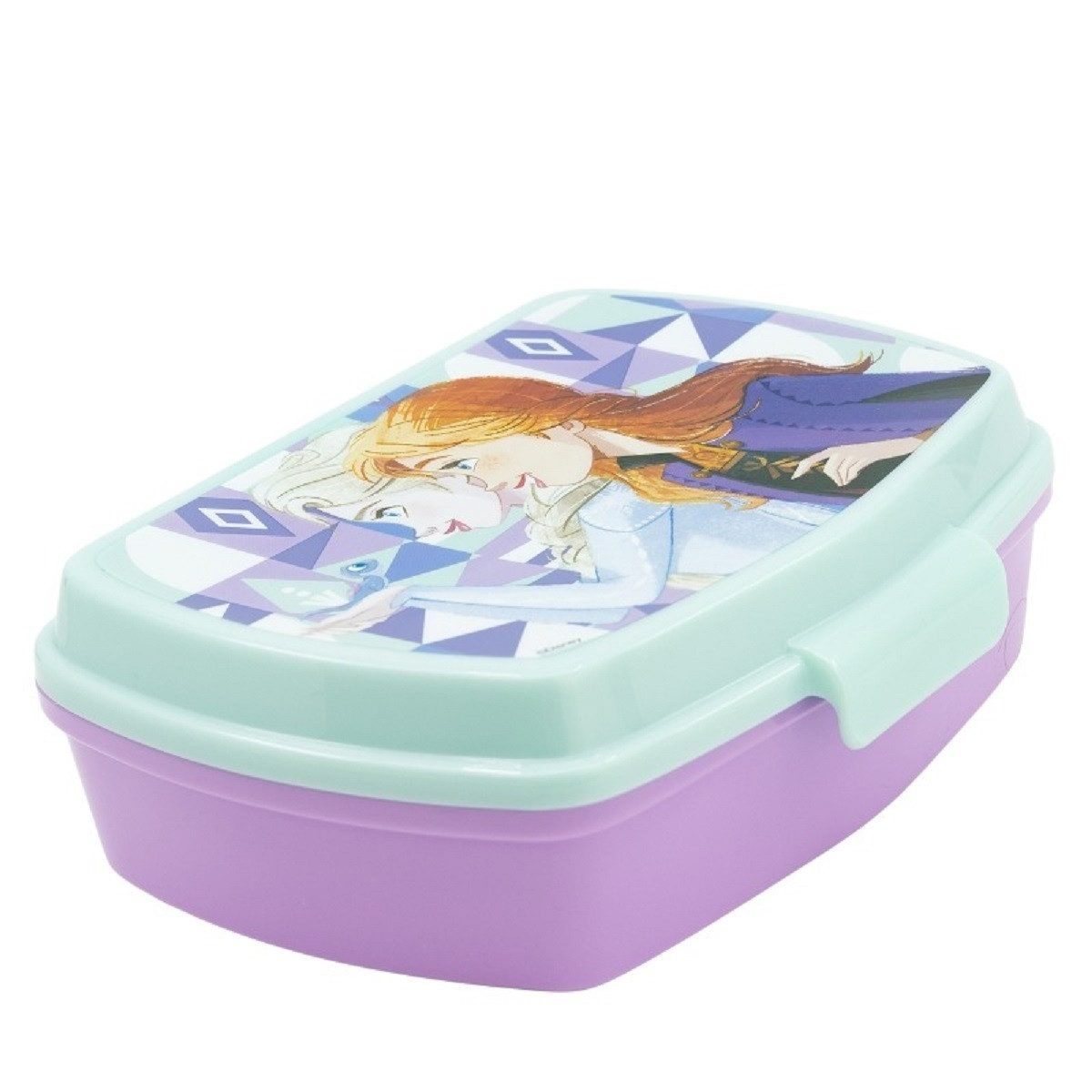 Stor Lunchbox Disney Frozen Kinder Brotdose – Lunchbox Pausenbox Schulbrotbox, (Einteilig), Brotzeitdose