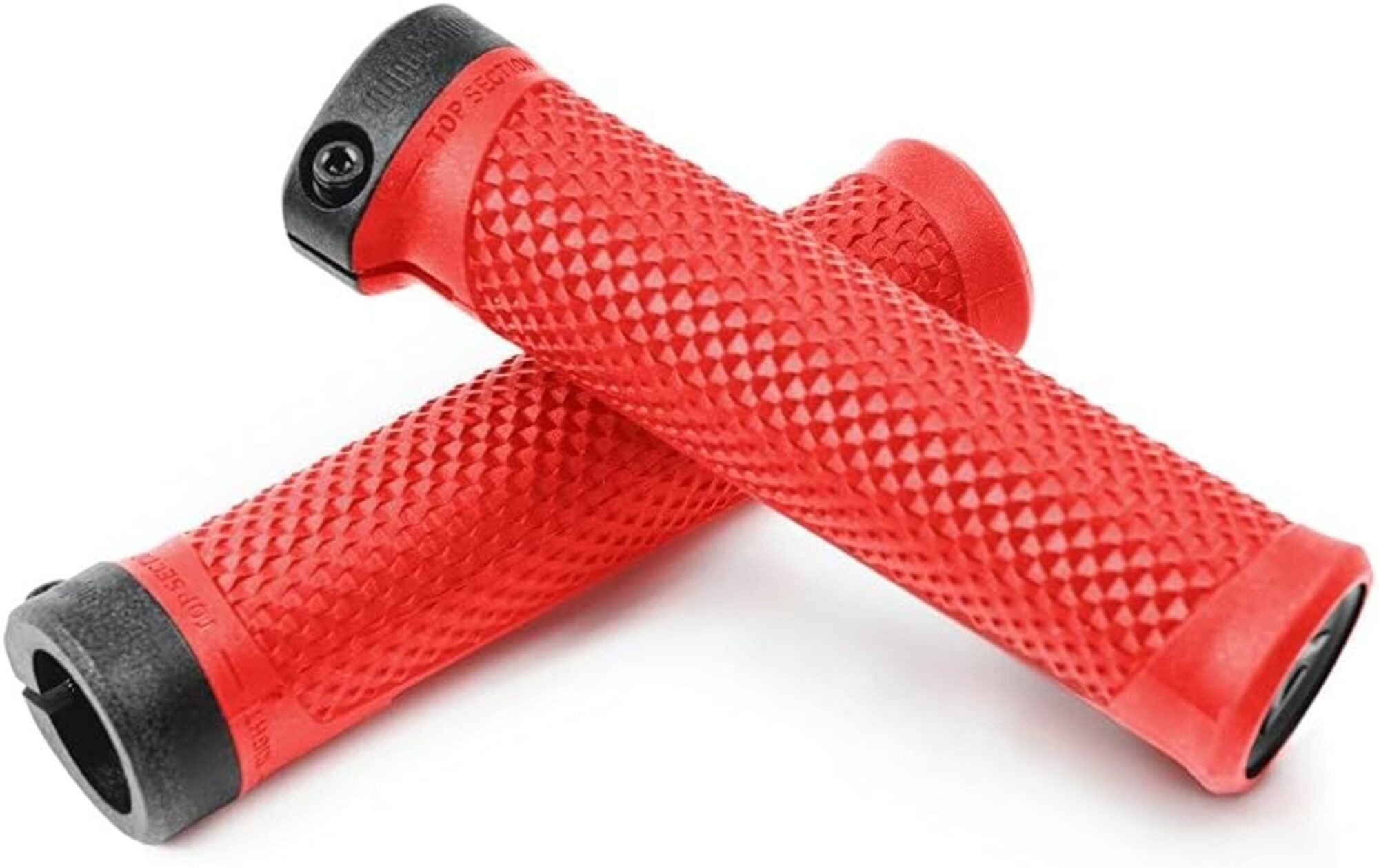 CUBE Fahrradlenkergriff CUBE/ACID Fahrradgriffe REACT PRO, Red - Grip It!