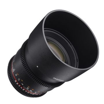 Samyang MF 85mm T1,5 Video DSLR II Nikon F Teleobjektiv