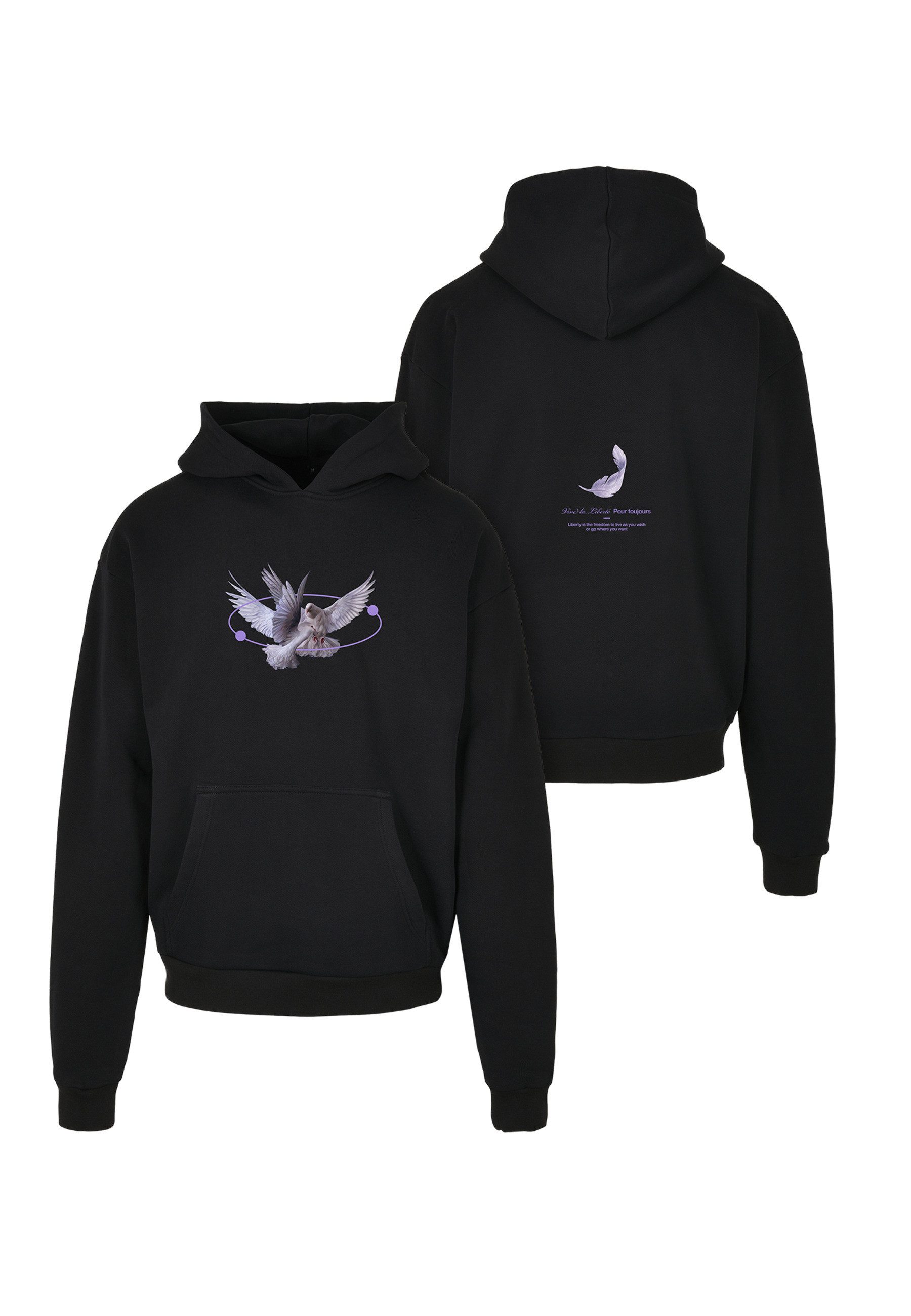 Upscale by Mister Tee Kapuzenpullover Upscale by Mister Tee Herren Vive La Liberte Oversize Hoody (1-tlg)