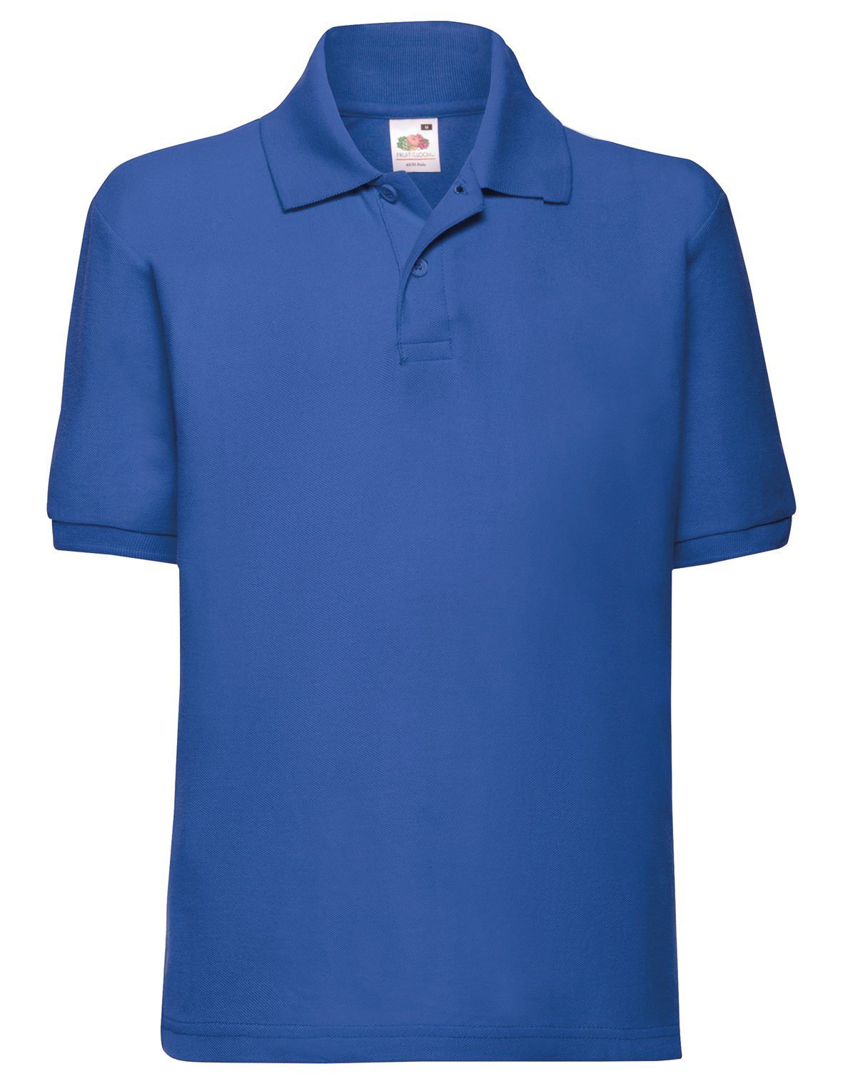 Fruit of the Loom Poloshirt royal Polo Kids 65/35