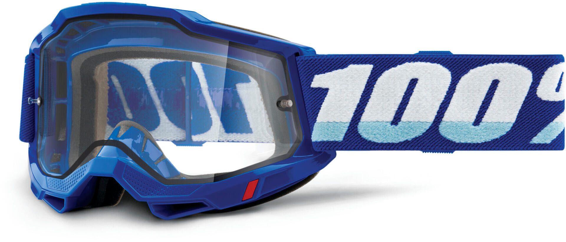 100% Motorradbrille Accuri II Enduro Moto Motocross Brille, Double Lens,Mit Band,Kratzfest