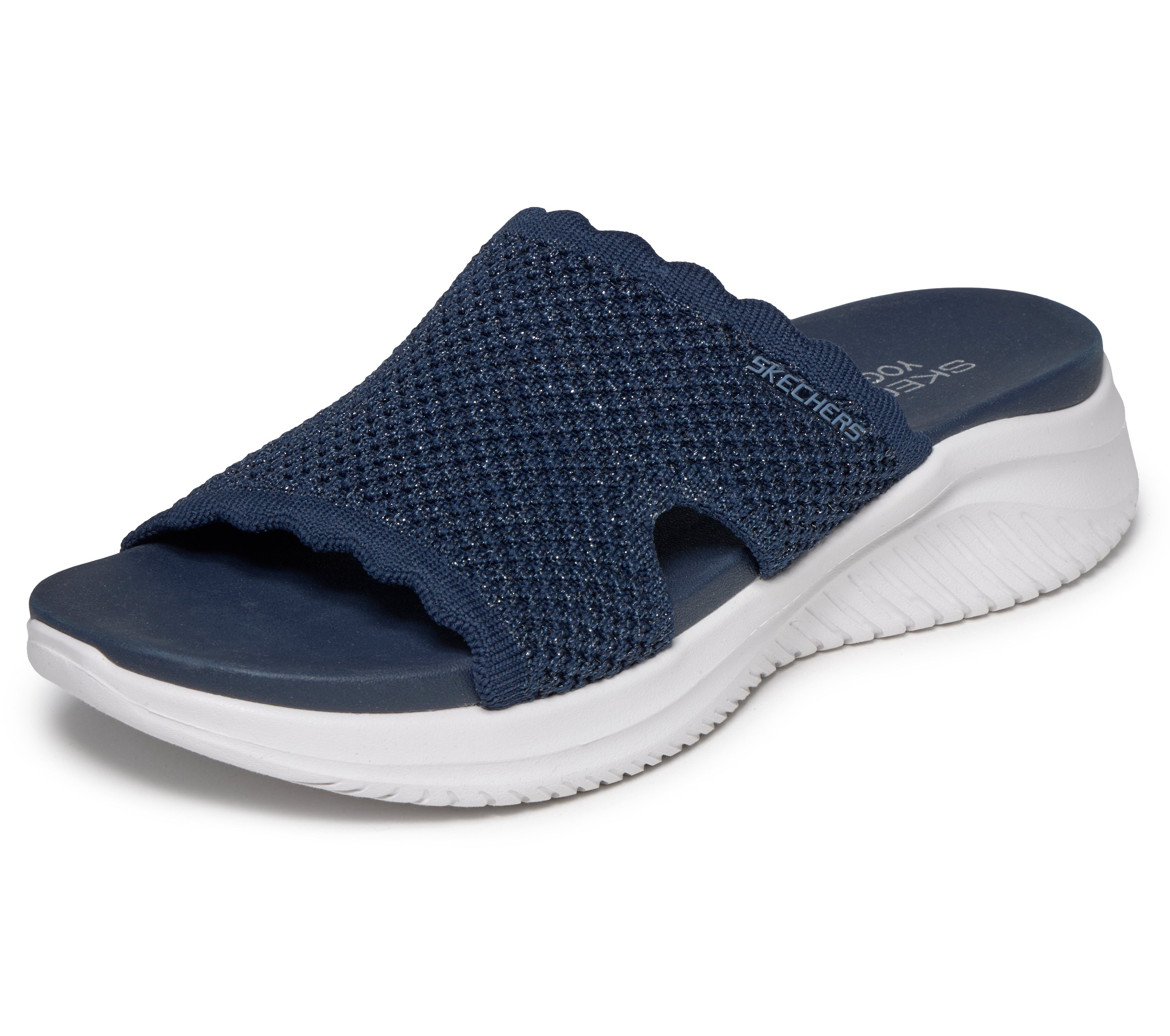 Skechers ULTRA FLEX 3.0 SANDAL-BRING IT! Pantolette Sommerschuh, Strandschuh, Badeschuh mit Yoga Foam