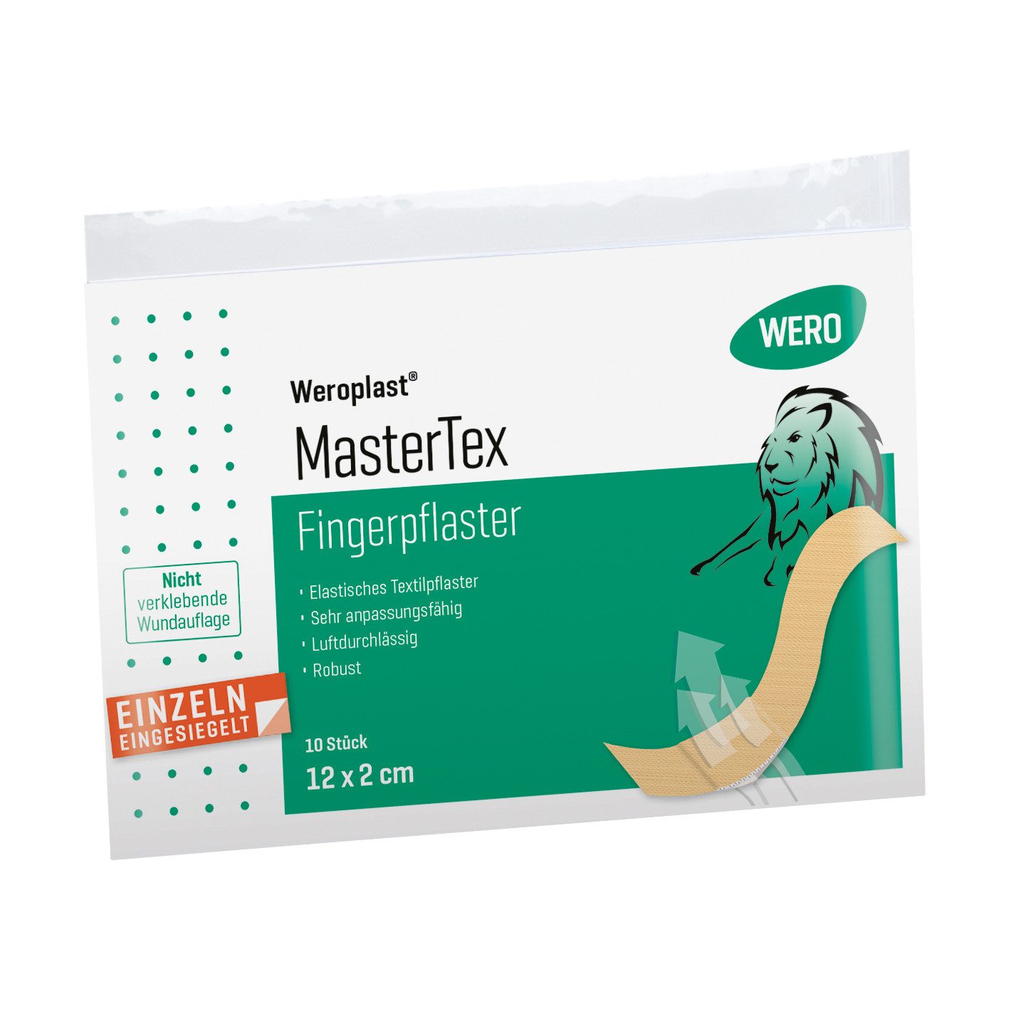 Weroplast® Wundpflaster MasterTex Fingerpflaster (10 St), Fingerpflaster