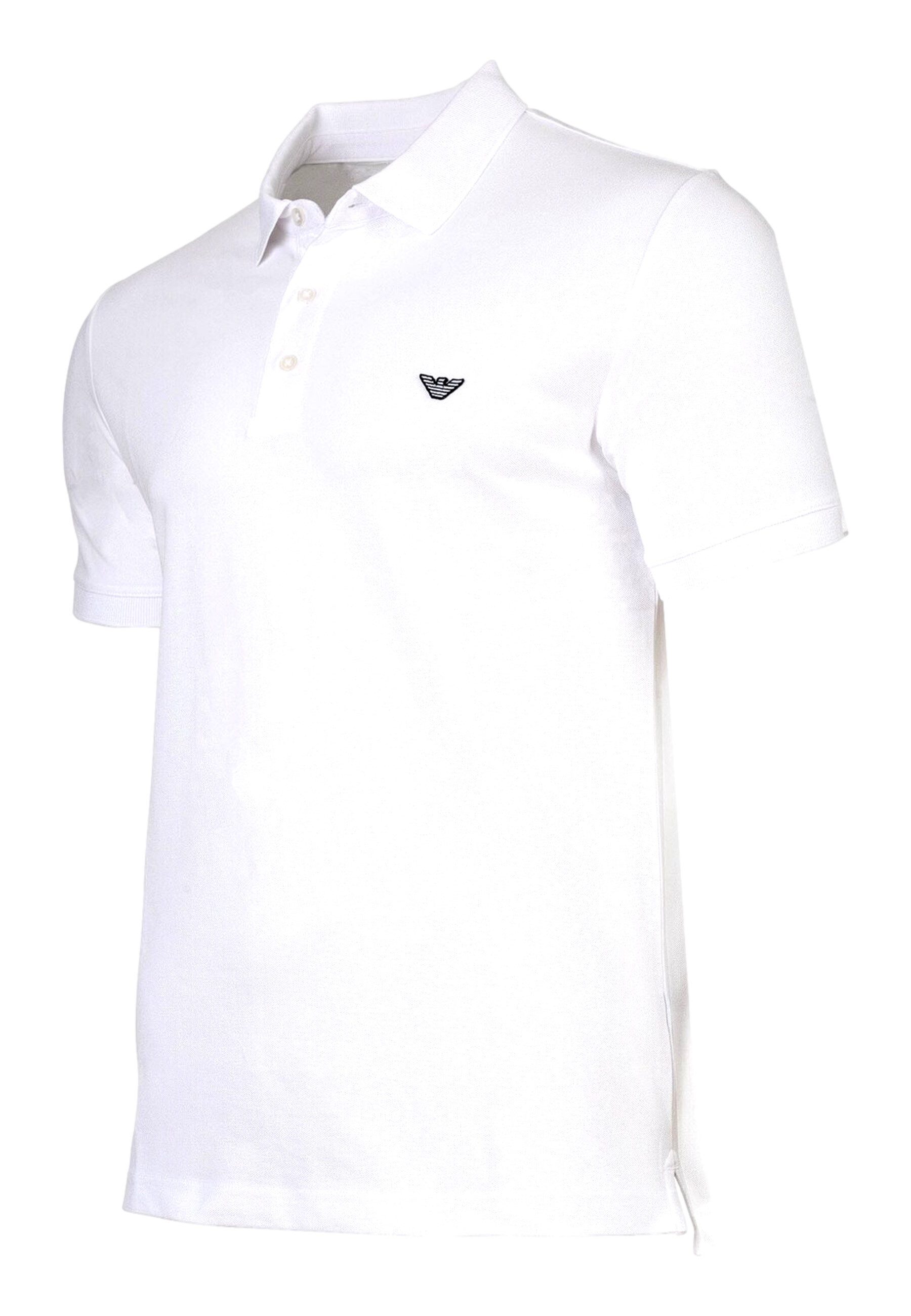 Emporio Armani Poloshirt Poloshirt Kurzarmshirt mit Polokragen (1-tlg., 1)