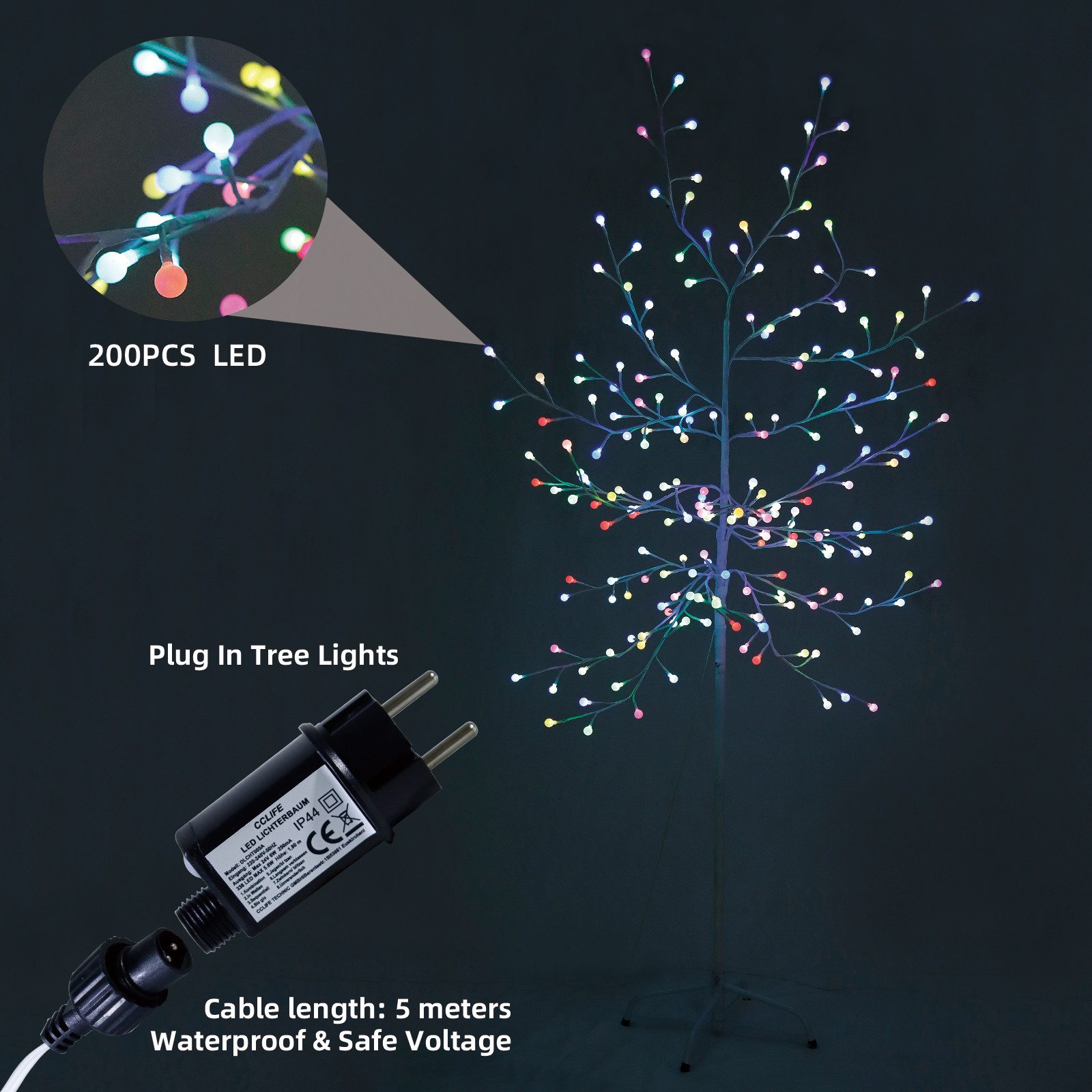 CCLIFE LED Baum Led Lichterbaum Indoor Weihnachtsbaum, Kirschblütenbaum Lic günstig online kaufen