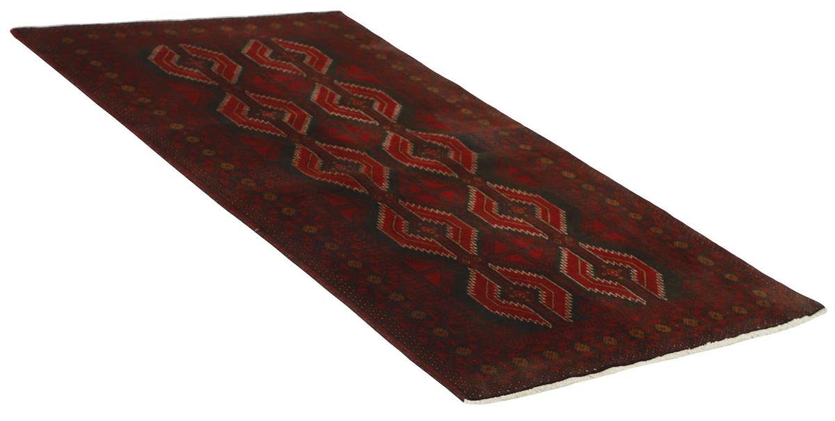 Orientteppich Belutsch 99x184 Handgeknüpfter Orientteppich mm Trading, / Höhe: Perserteppich Nain rechteckig, Läufer, 6