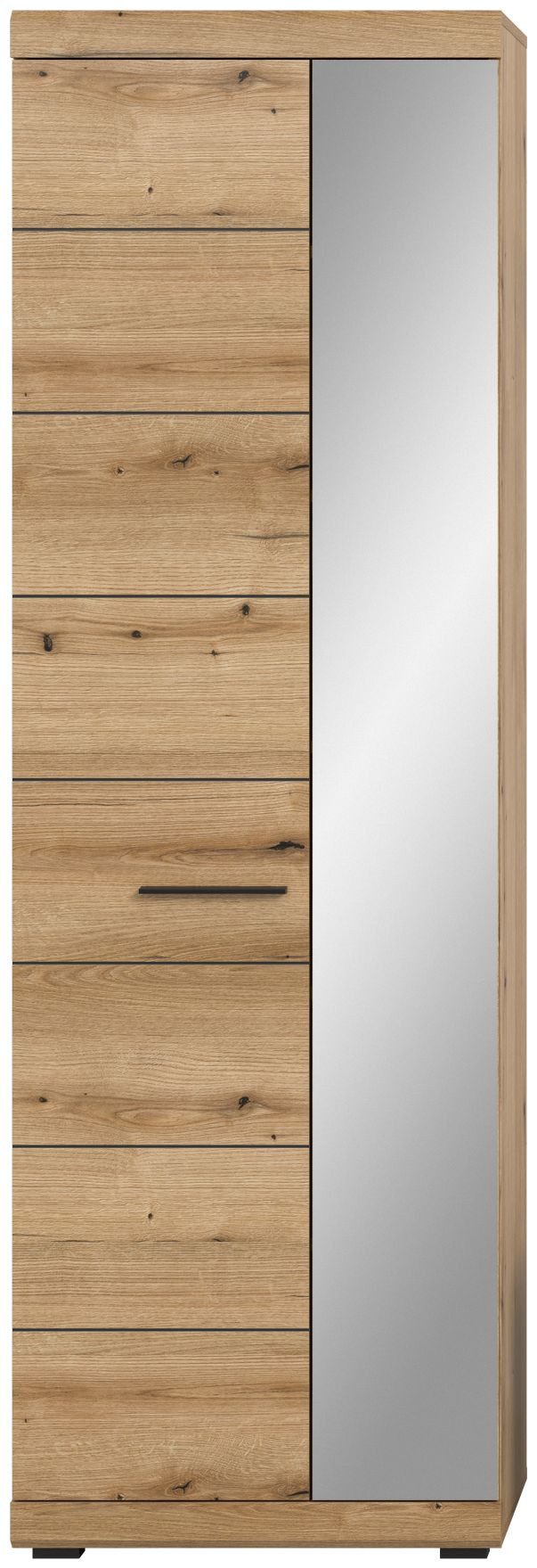 xonox.home Garderobenschrank Evoke Oak Nachbildung Softclose Melamin Modern 62x197x37 cm