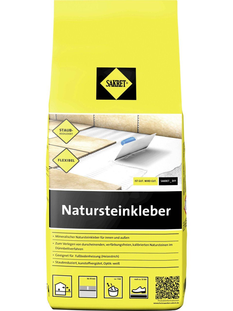 Sakret Плиткаaufkleber Sakret Natursteinfliesenkleber 5 kg