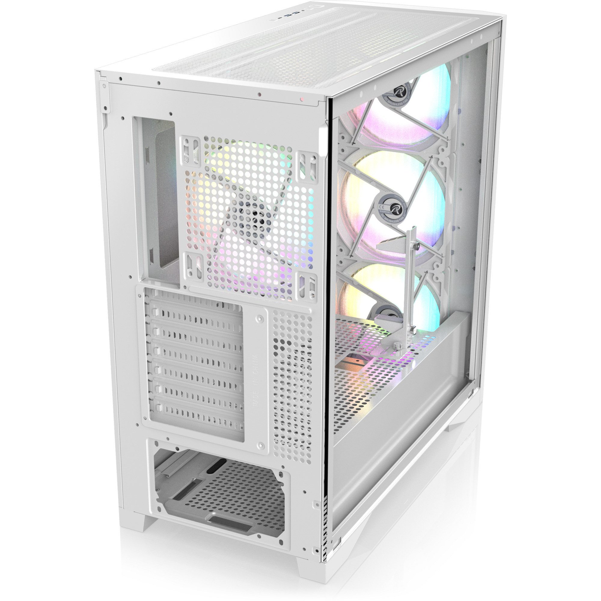 raijintek PC-Gehäuse RAIJINTEK AGOS MAX-MS4, Tower-Gehäuse, (Tempered