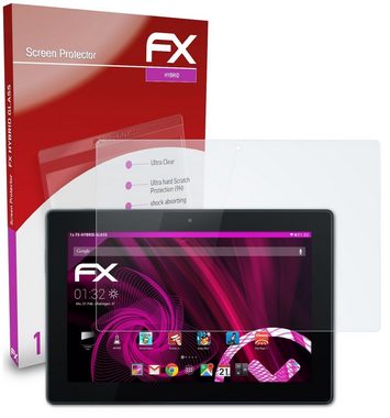 atFoliX Schutzfolie Panzerglasfolie für Vodafone Smart Tab 3 10, Ultradünn und superhart