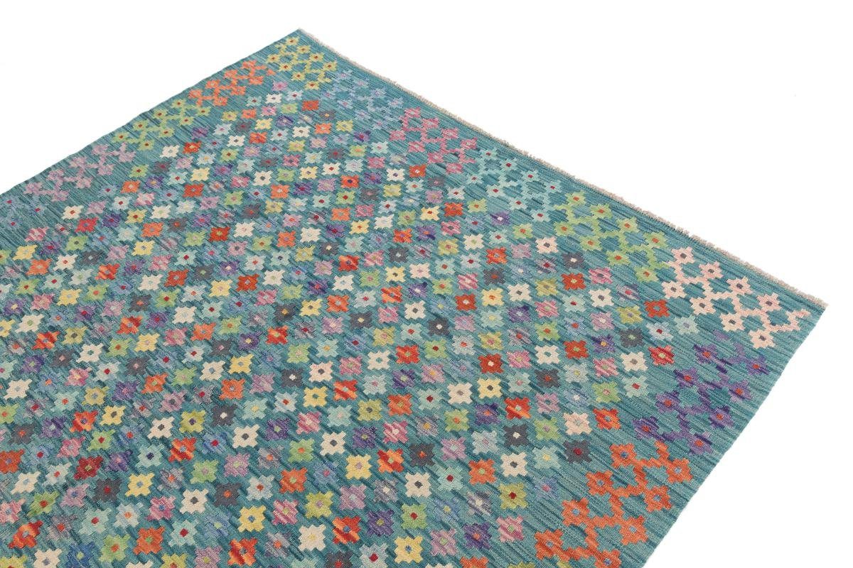 Orientteppich Nain Orientteppich, 187x235 3 rechteckig, Afghan Handgewebter Höhe: Trading, Kelim mm