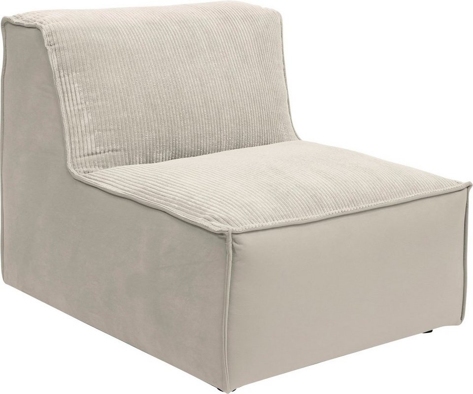 RAUM.ID Sofa-Mittelelement Modulid (1 St), als Modul oder separat verwendbar,  in Cord