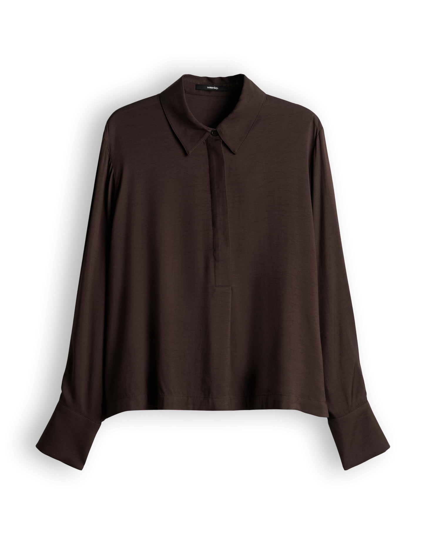 someday Langarmbluse ZEFINE Loose in A-Linie ausgestellt geschnitten, dezen günstig online kaufen