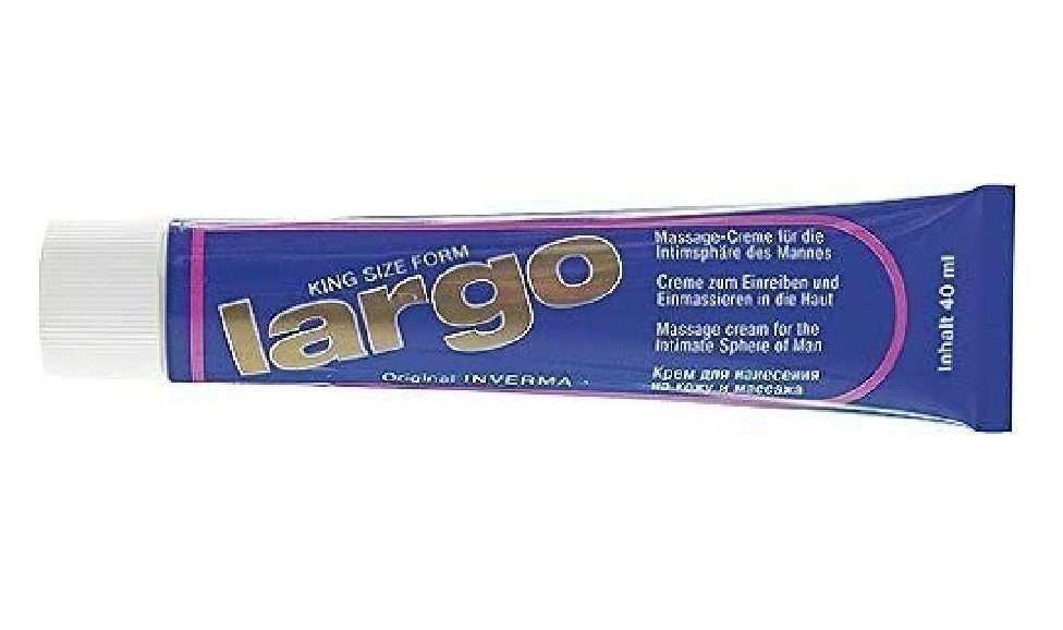 Inverma Stimulationsgel Largo Creme Penis Massage Creme King Size Stimulation, Packung, 1-tlg., Pflegend