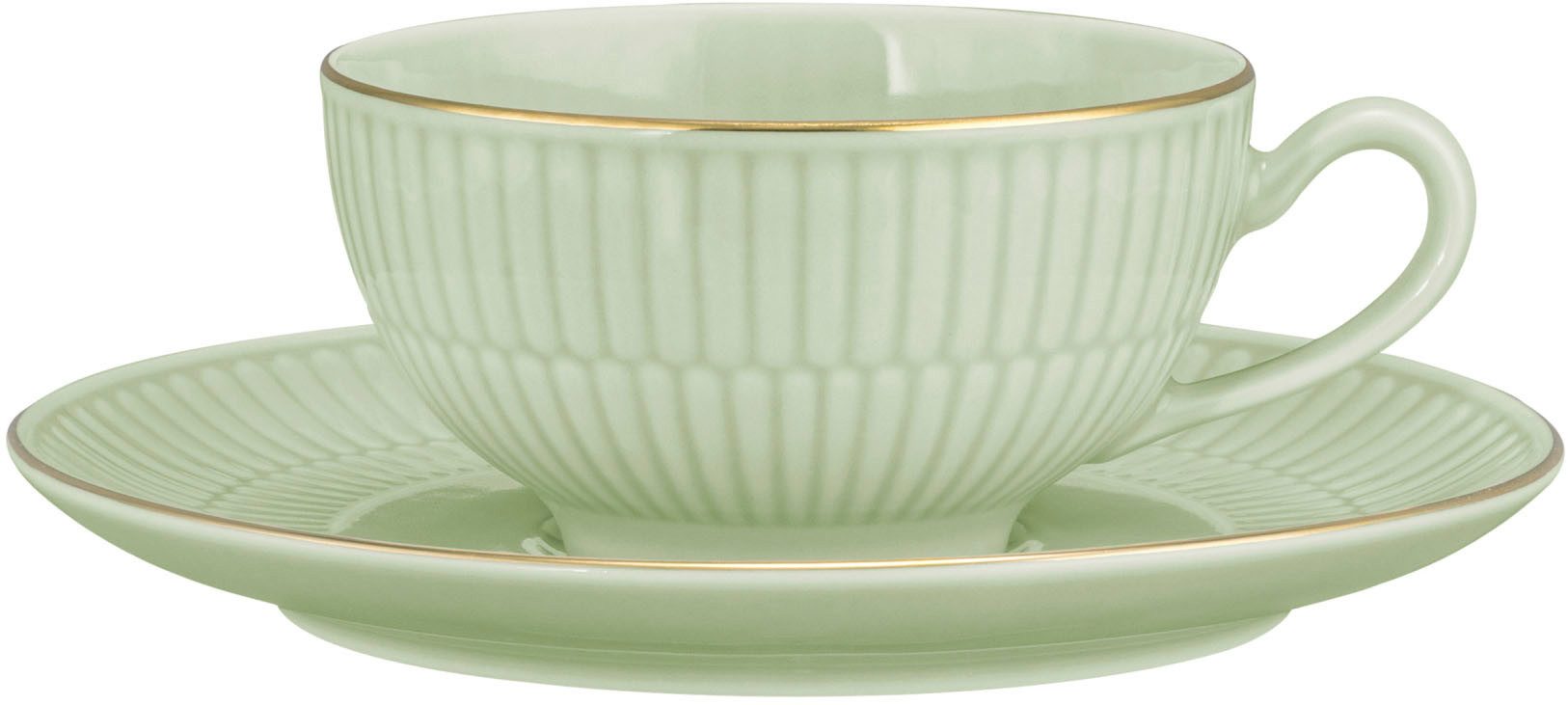 Seltmann Weiden Untertasse Amina, (1 St), Kombinierbare Untertasse für: Kaffeetasse, Teetasse 0,22 l, Becher