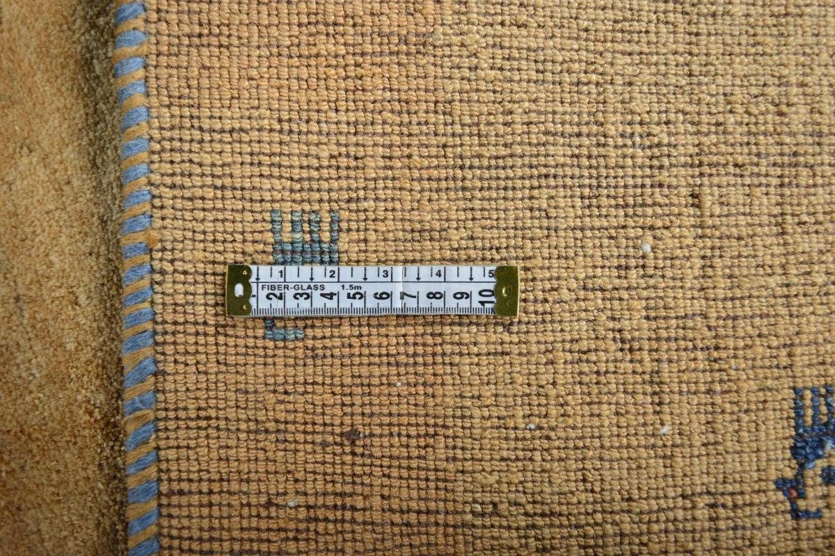 Orientteppich Perser mm 15 Moderner, Handgeknüpfter Ghashghai Gabbeh Nain Trading, 111x149 rechteckig, Höhe
