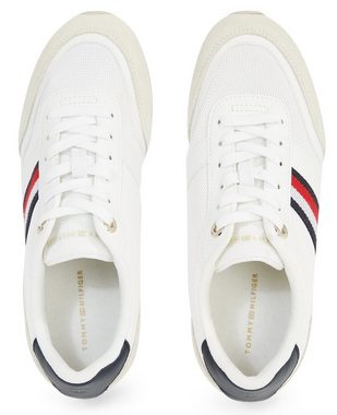 Tommy Hilfiger ESSENTIAL STRIPES RUNNER Sneaker mit Kontrastbesatz, Freizeitschuh, Halbschuh, Schnürschuh