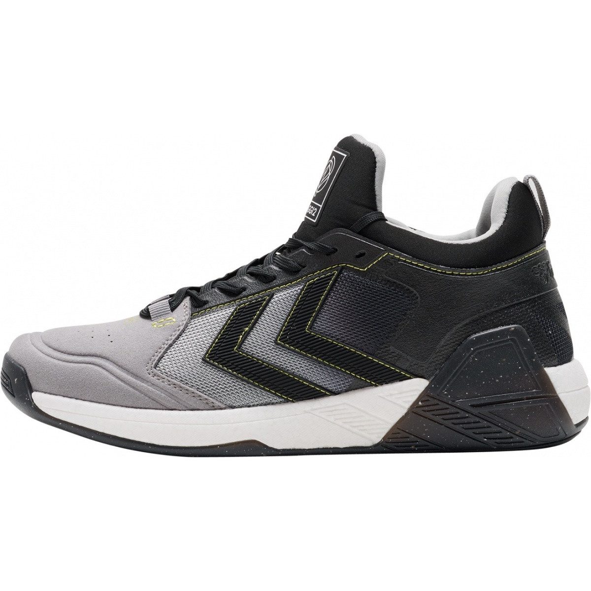 hummel Hallen-Indoorschuhe Algiz GG12 alloygrau Herren Badmintonschuh