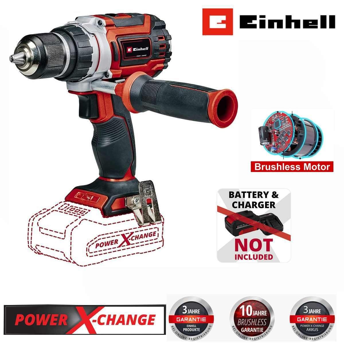 Einhell Akku-Bohrschrauber Akku-Bohrschrauber TP-CD 18/60 Li BL - 18V Solo günstig online kaufen
