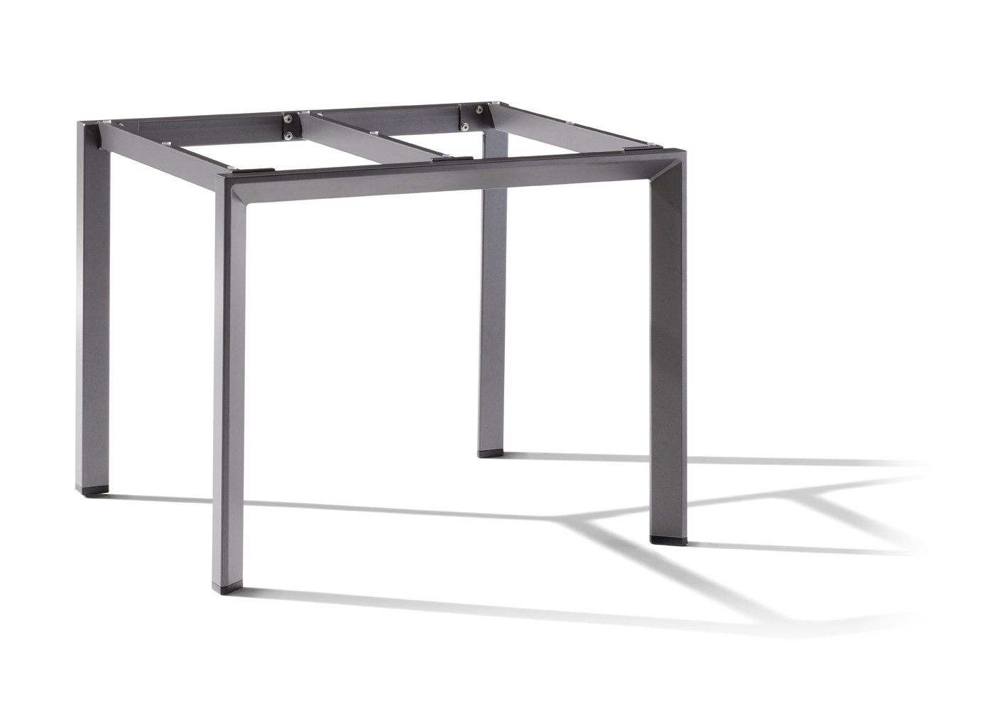 sieger Tischgestell Freesystem, in Eisengrau, Aluminium - 90x74x90cm (BxHxT)