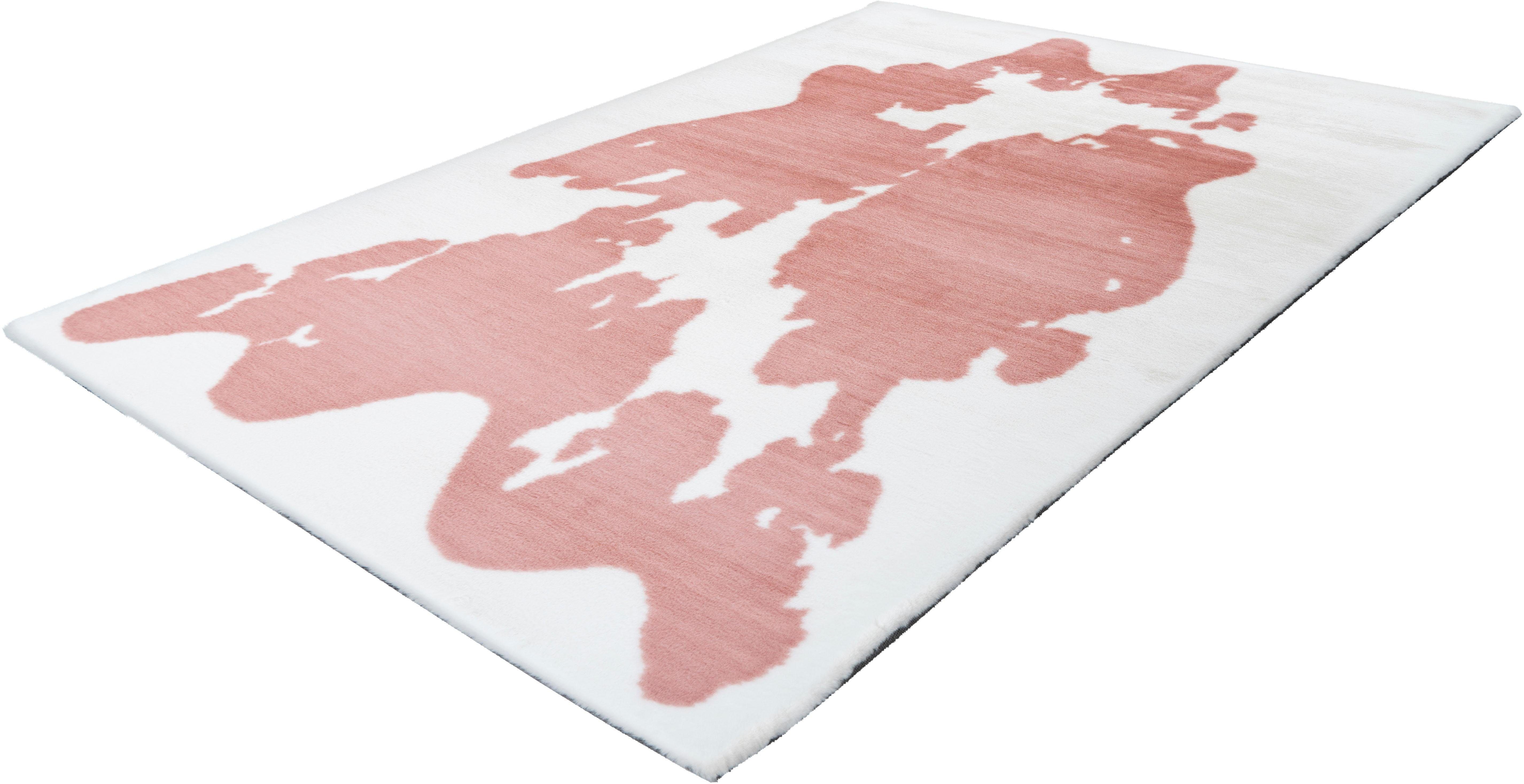 calo-deluxe Hochflor-Teppich Vogesen 500, rechteckig, Höhe: 30 mm, weiche Haptik, Wohnzimmer