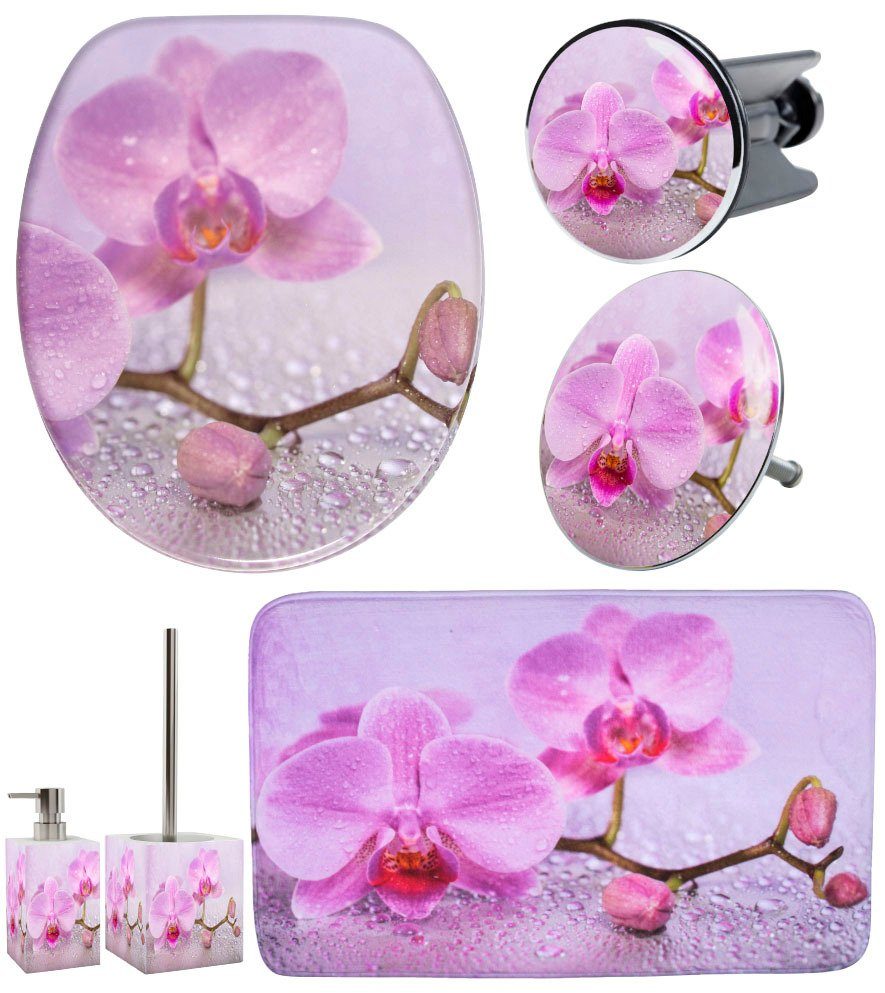 Sanilo Badaccessoire-Set Blooming, Komplett-Set, 6 tlg.